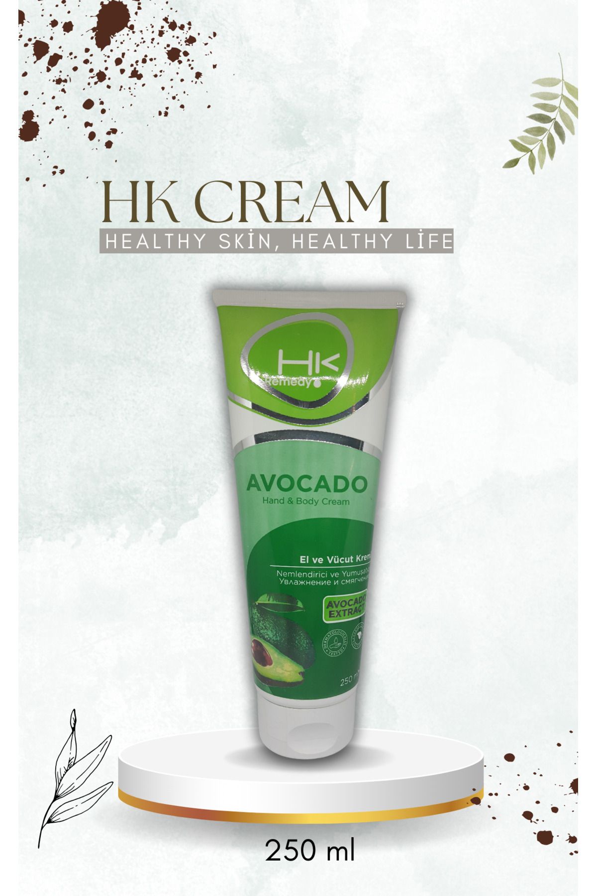 Avokado El Yüz ve Vücut Kremi 250 ml