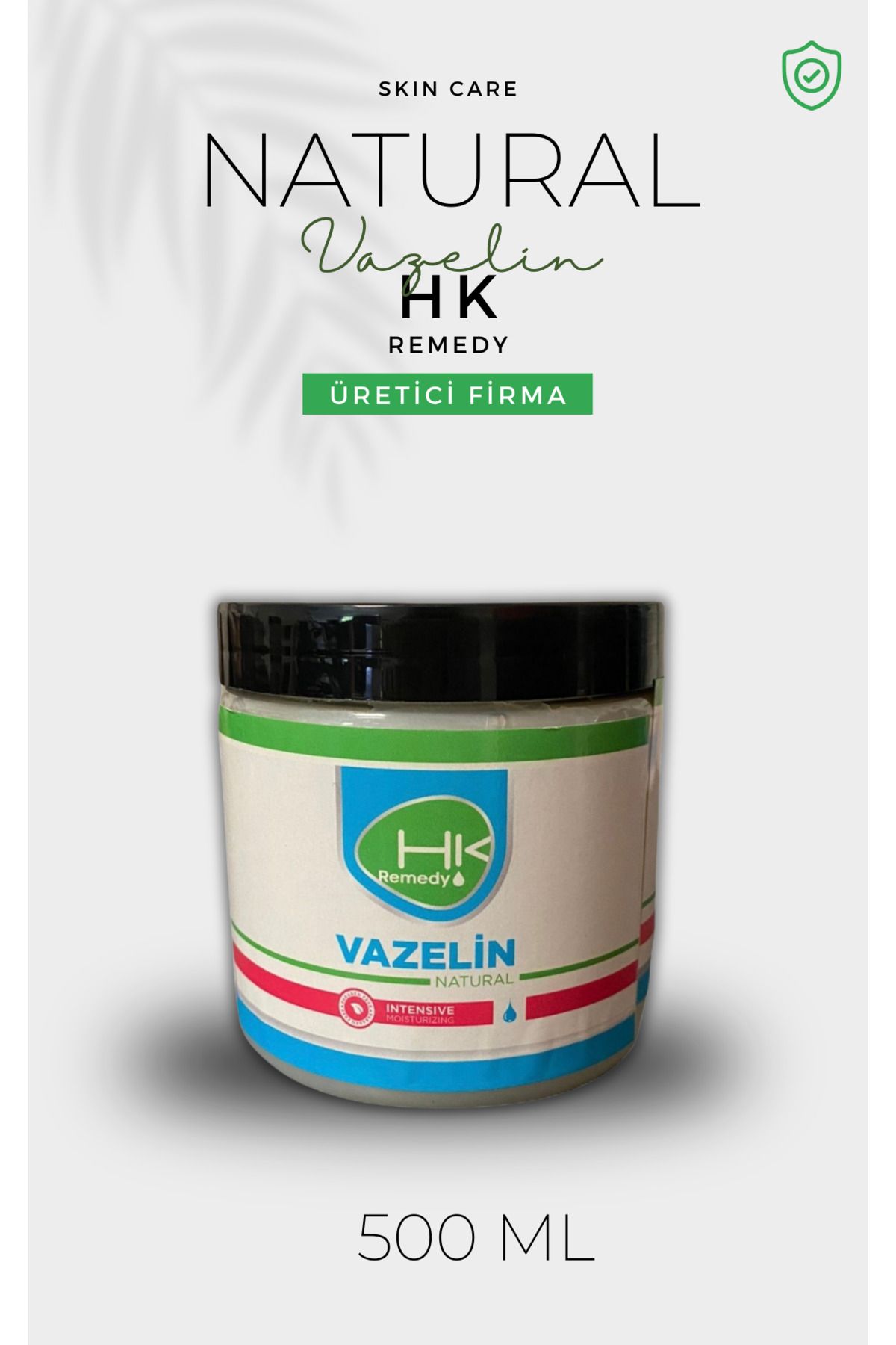VAZELİN Natural Kokusuz 500 ml