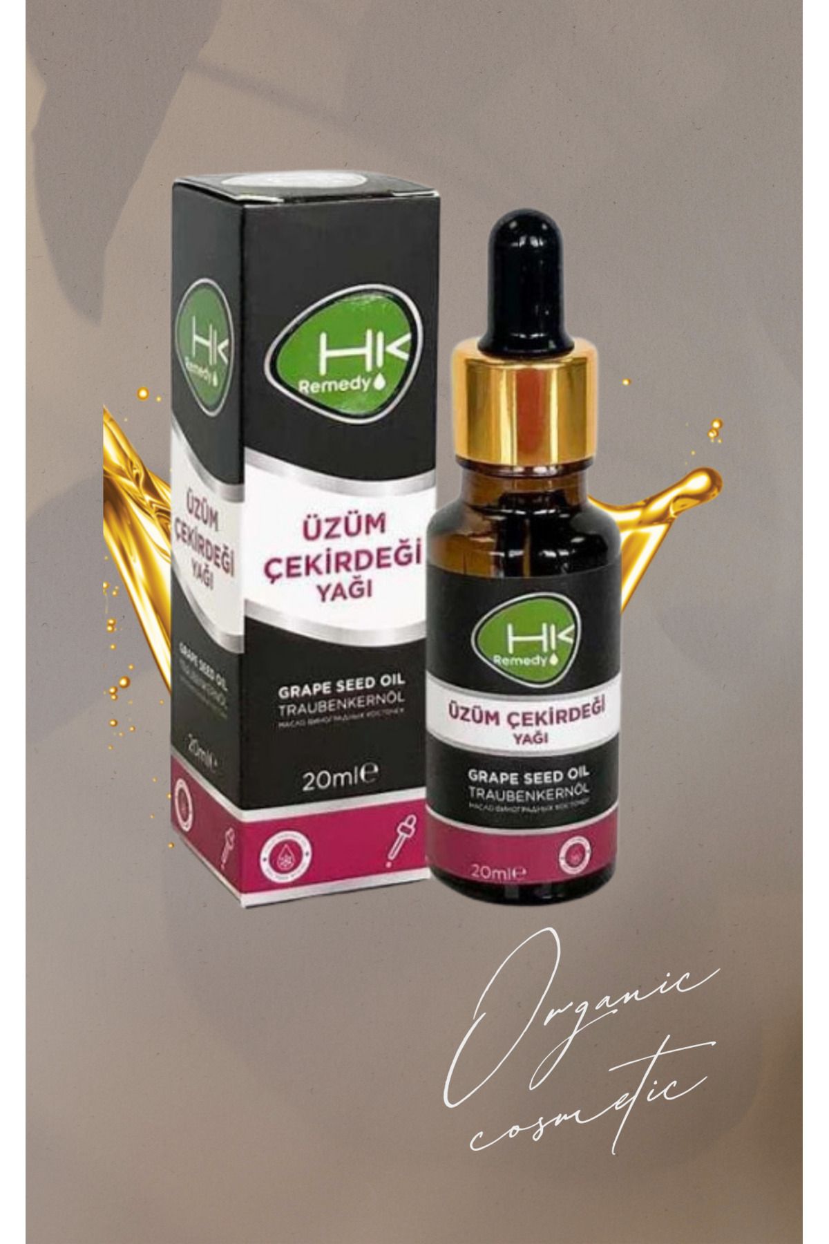 Üzüm Çekirdeği Yağı 20 ml