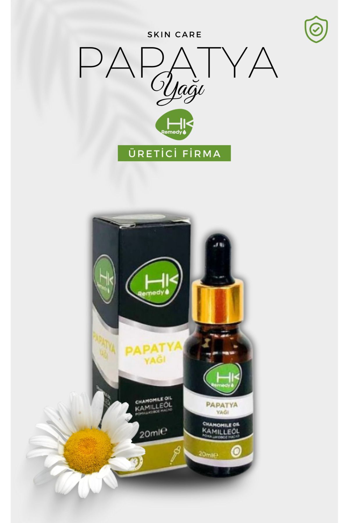 Papatya Yağı 20 ml