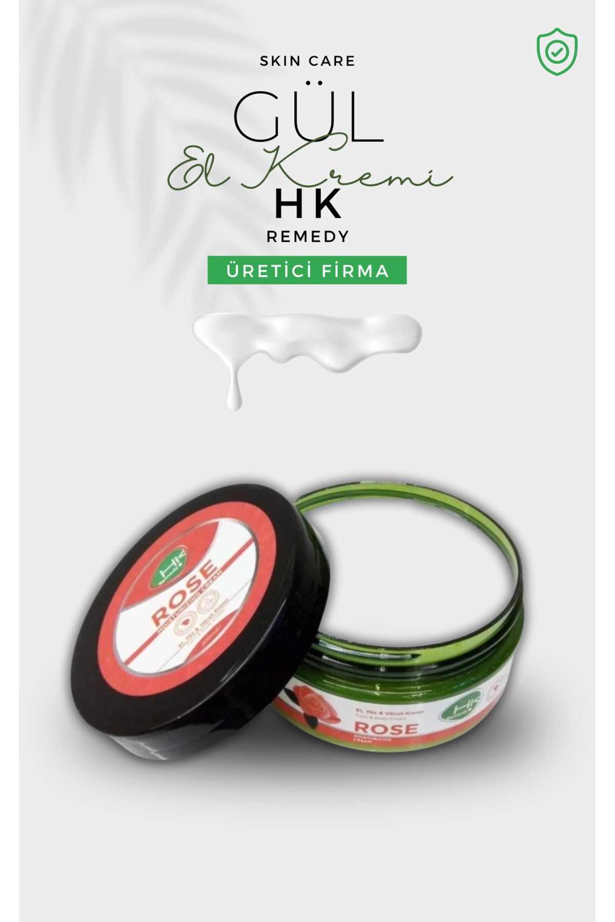 Gül El Yüz Kremi 200 ml Kavanoz