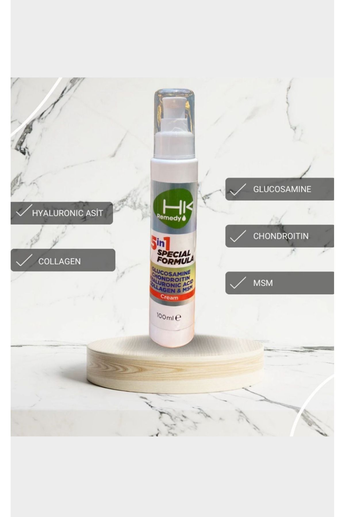 GLUKOZAMİN KREM 5 İN 1 100 ml
