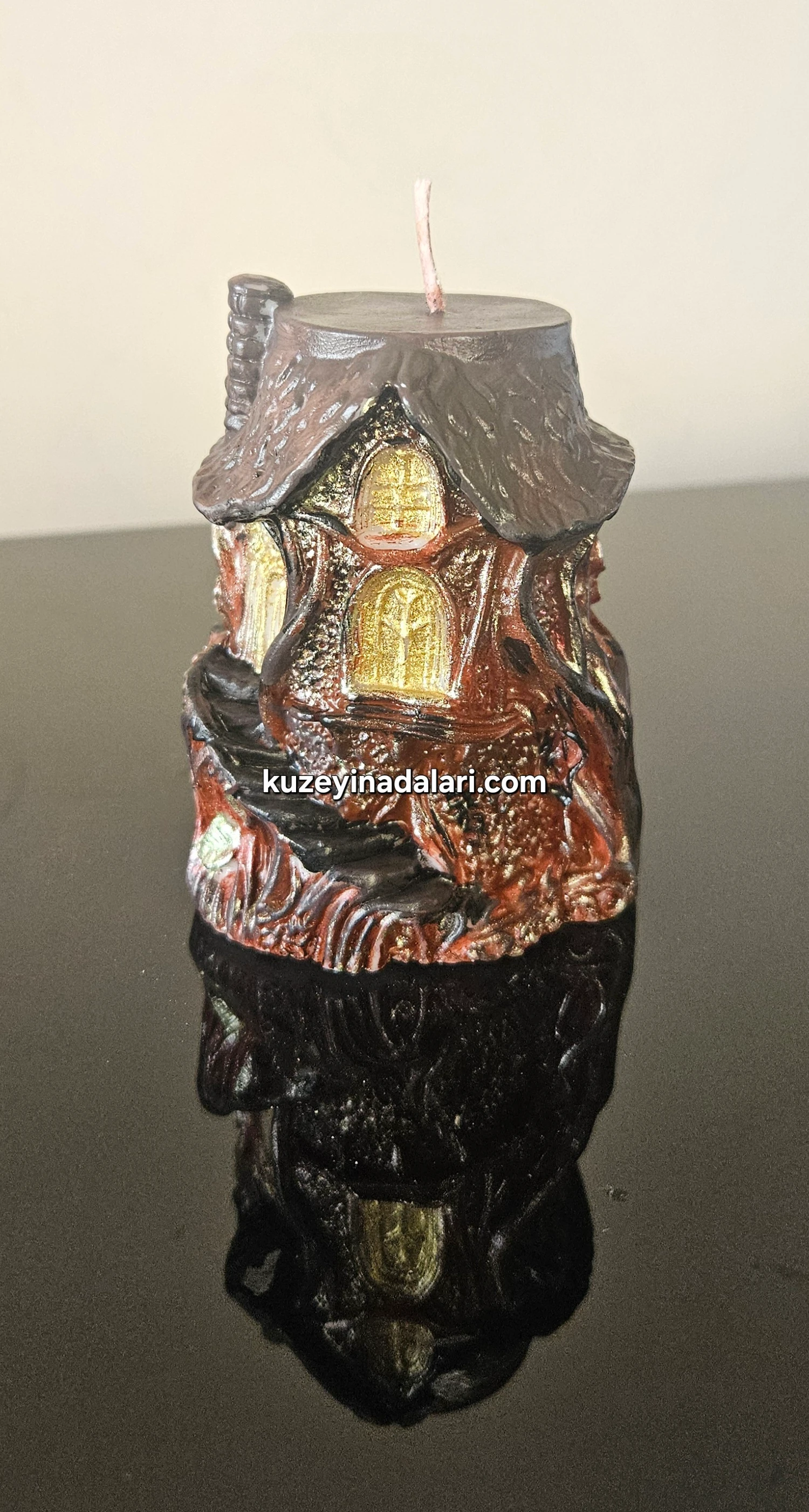 Soya wax Mum El boyaması 