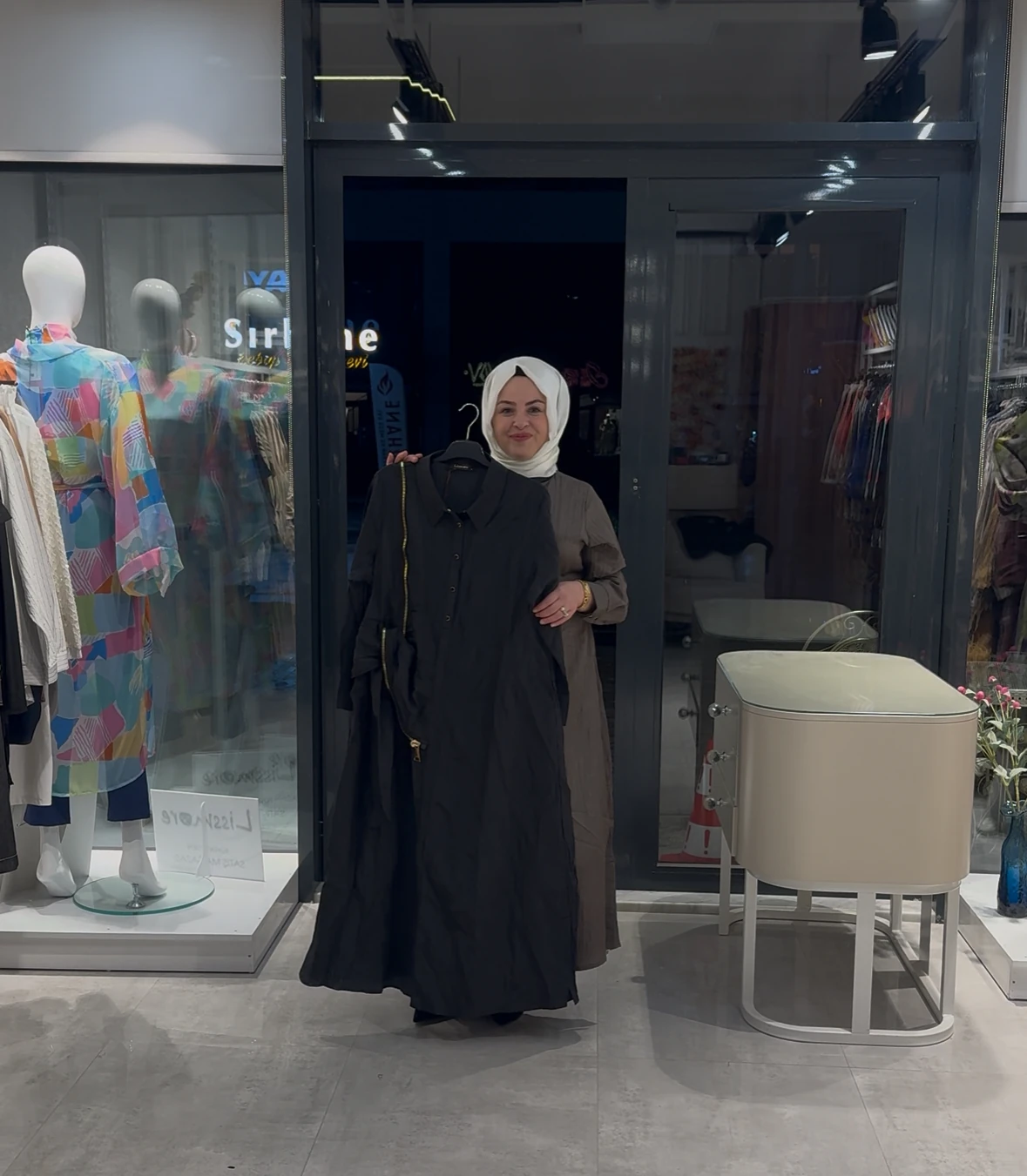 LİSSMORE FERMUAR DETAYLI ELBİSE