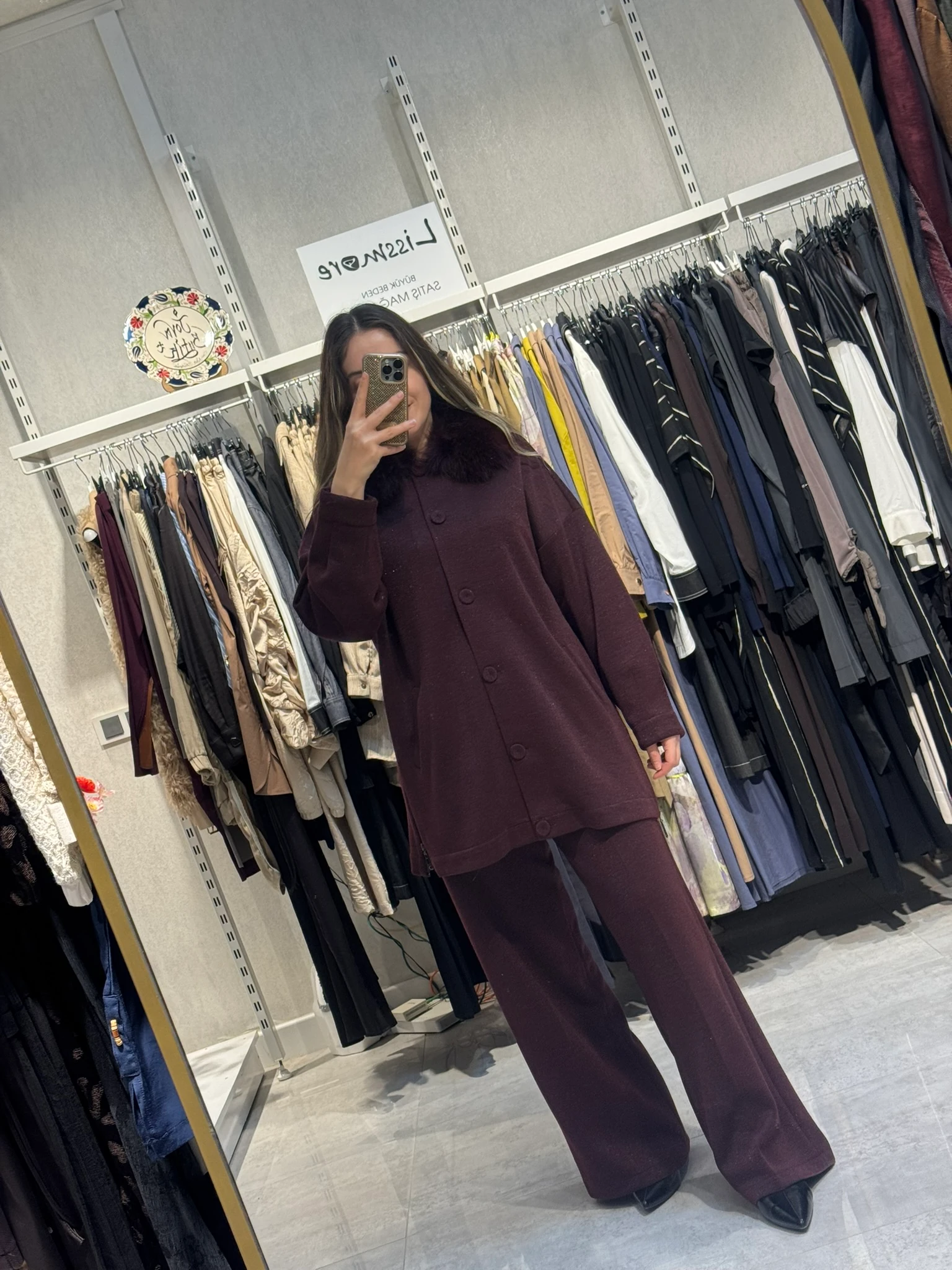 QUPRA KÜRK YAKALI TAKIM