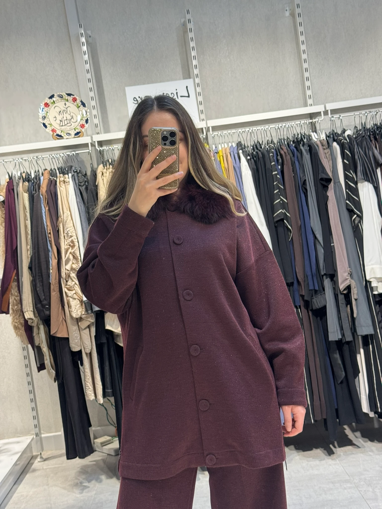 QUPRA KÜRK YAKALI TAKIM