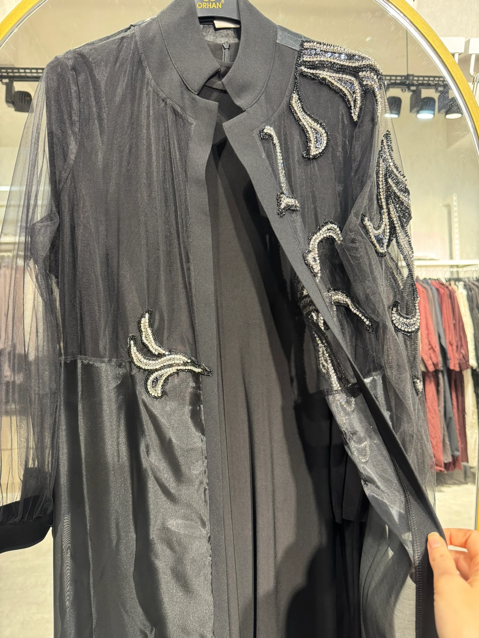 ORHAN İÇ ELBİSELİ ABAYA