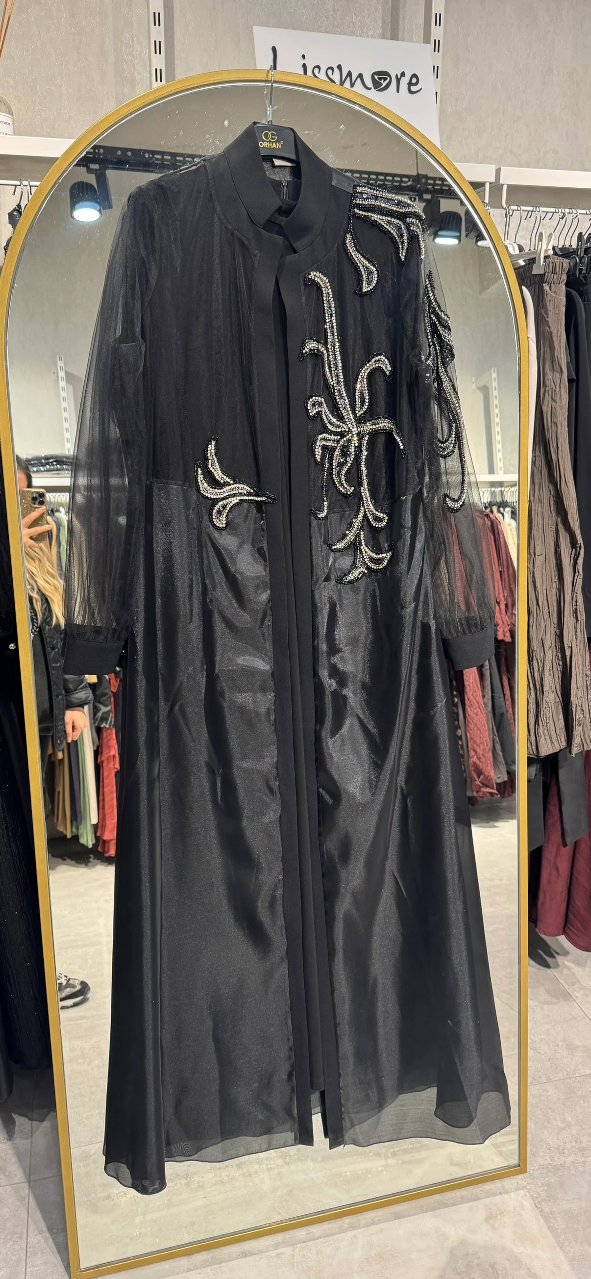 ORHAN İÇ ELBİSELİ ABAYA
