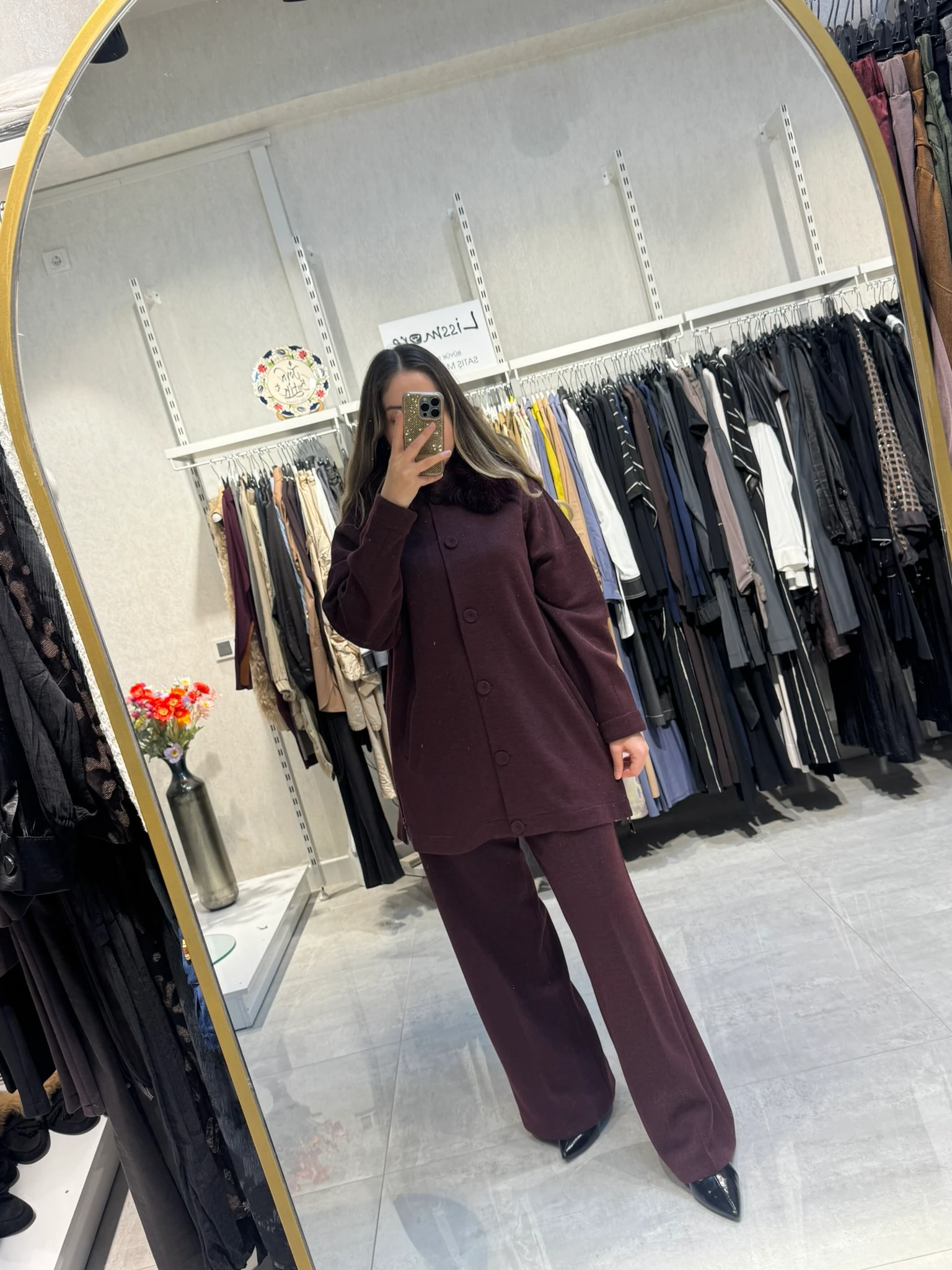 QUPRA KÜRK YAKALI TAKIM