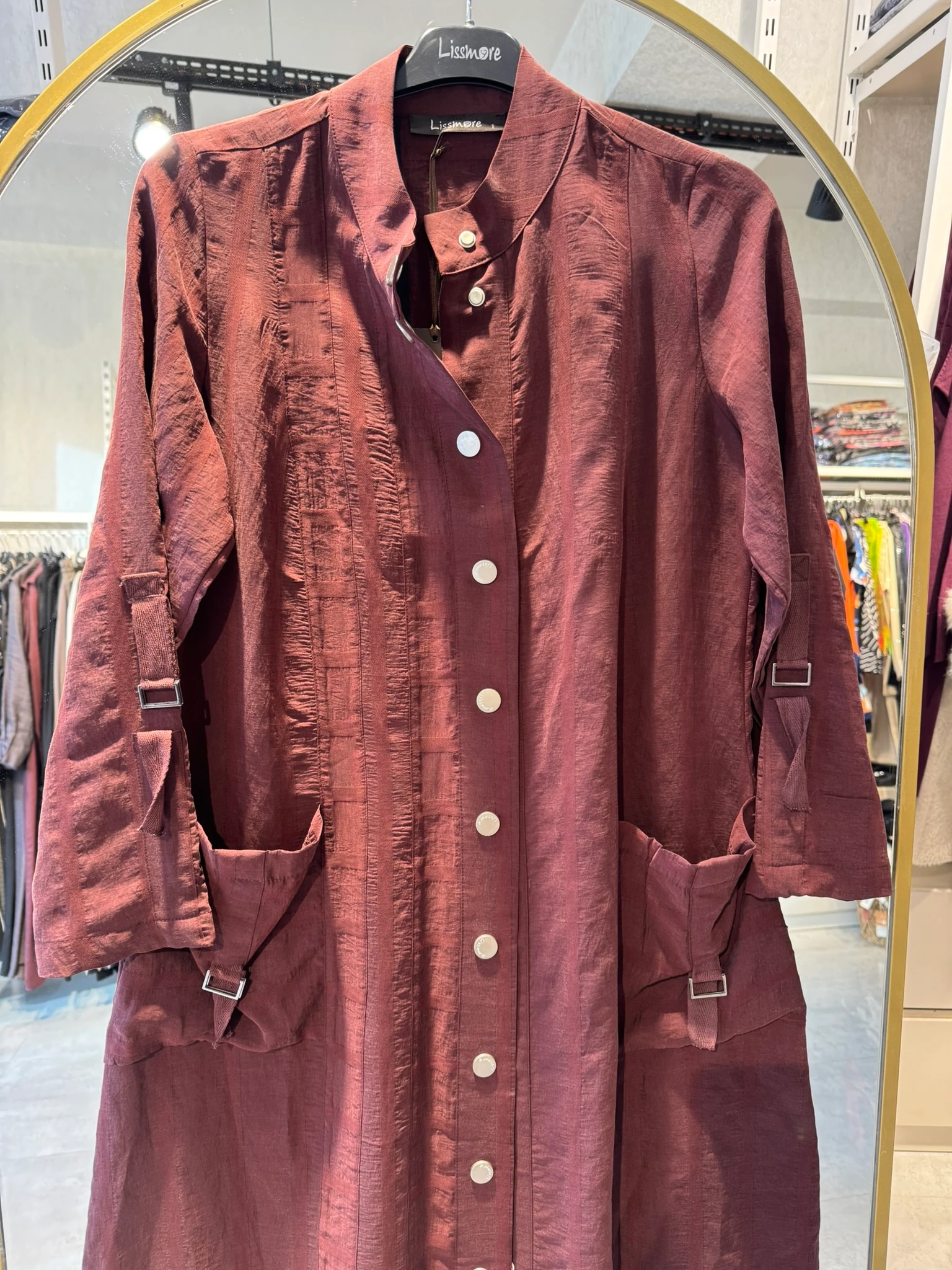 LİSSMORE ŞERİT DETAYLI ELBİSE