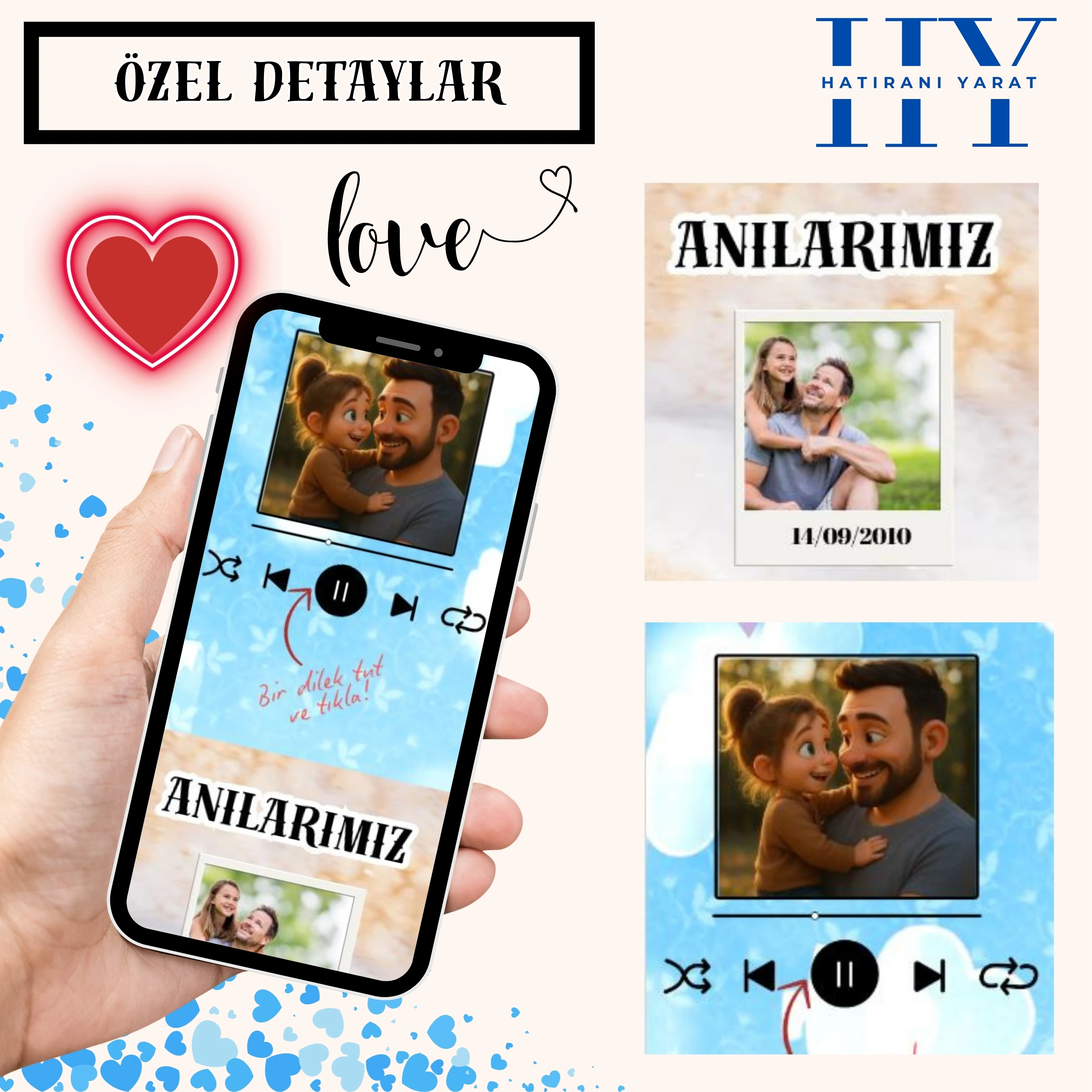 Babaya Özel Web Sitesi Tasarımı (Premium)