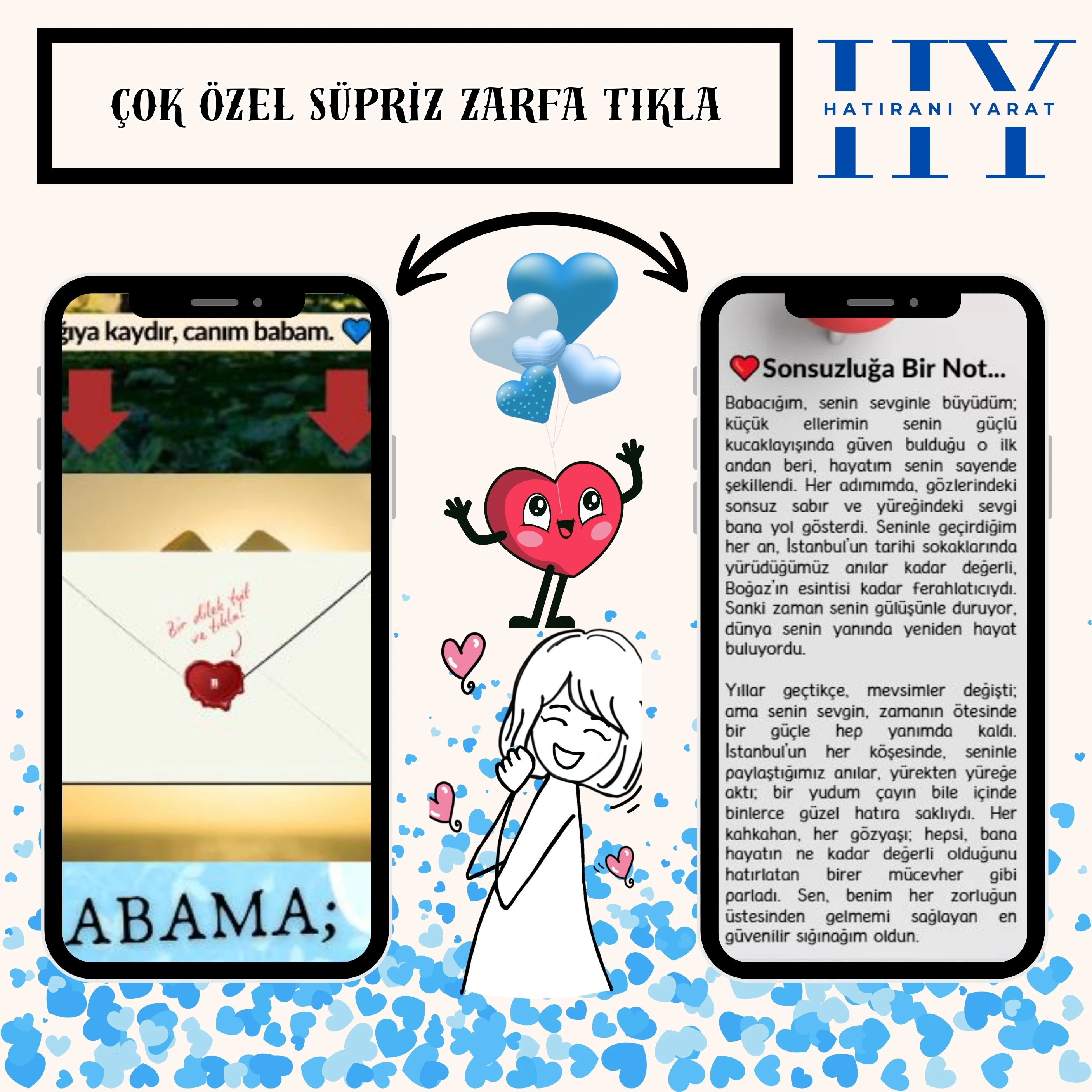 Babaya Özel Web Sitesi Tasarımı (Premium)