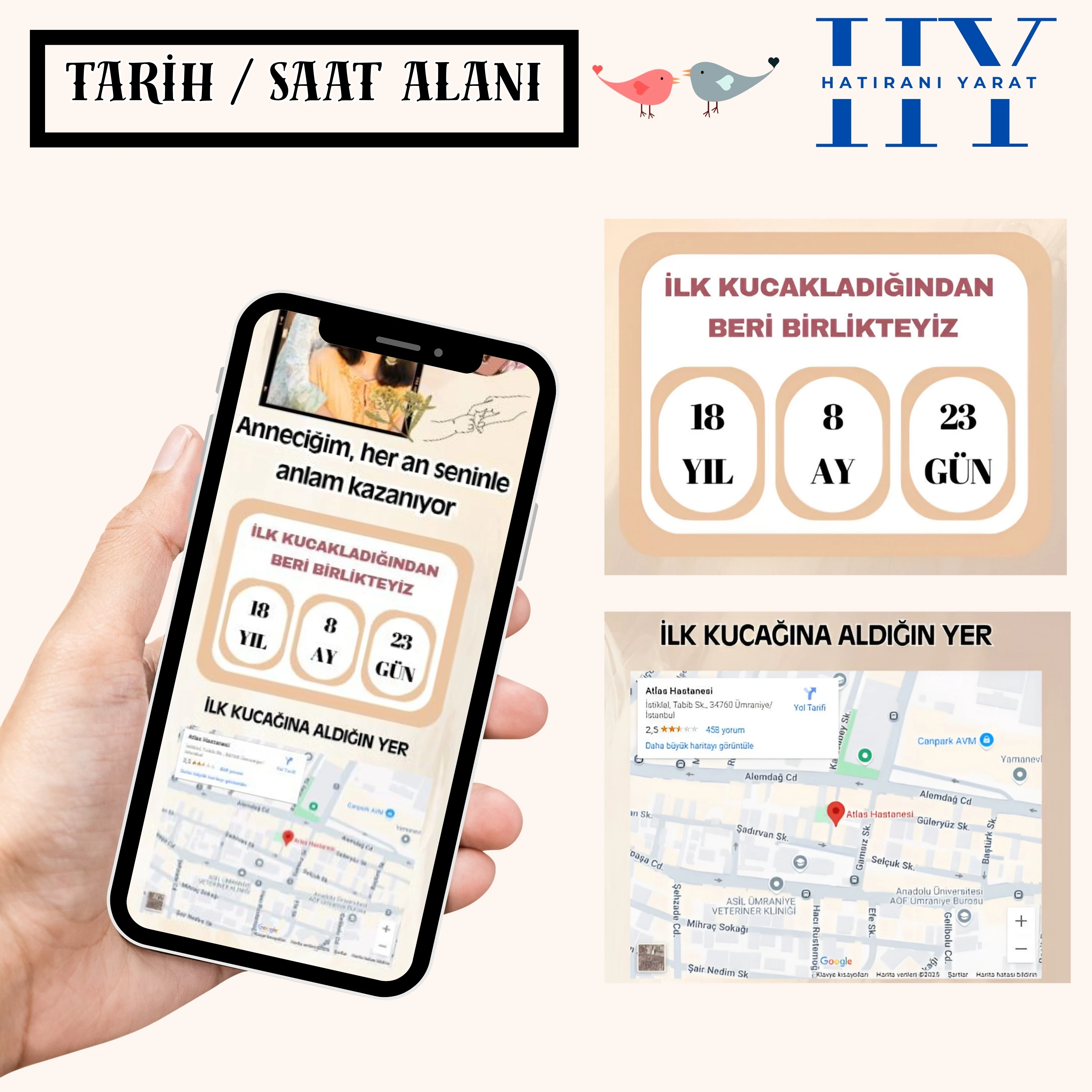 Anneye Özel Web Sitesi Tasarımı (Premium)