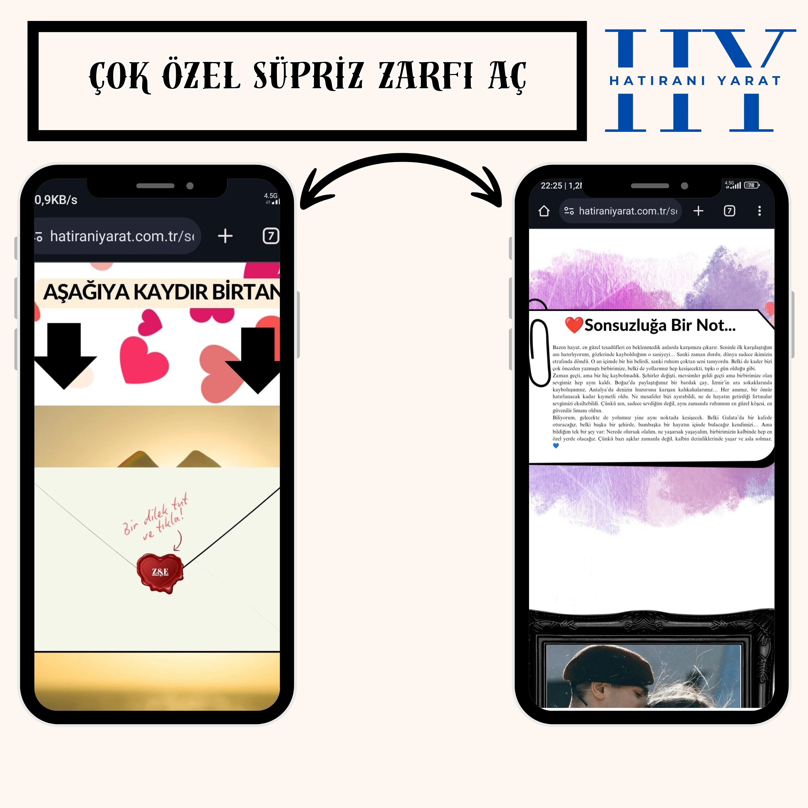 Sevgiliye Özel İnternet Sitesi Yaptır (Premium)