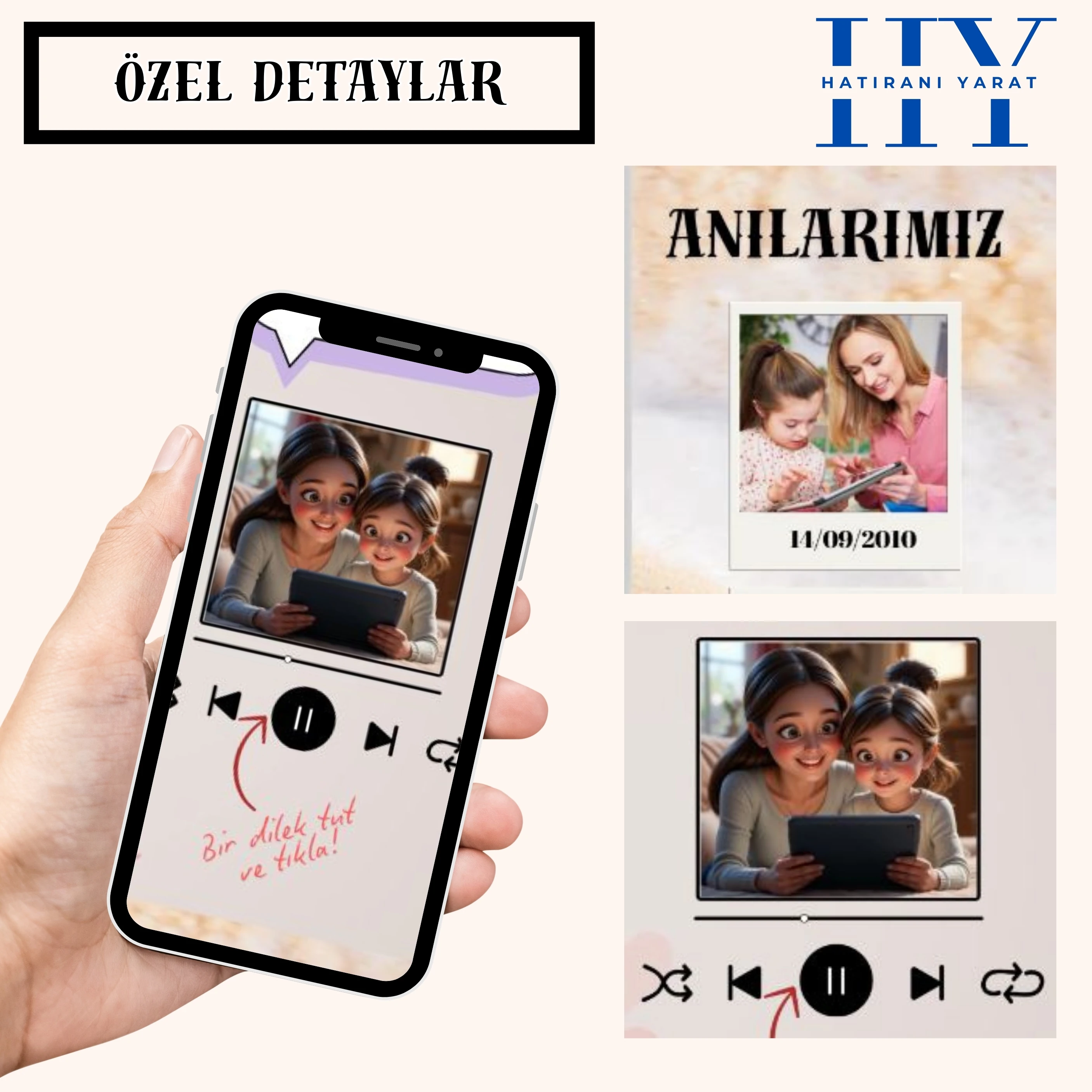 Anneye Özel Web Sitesi Tasarımı (Premium)