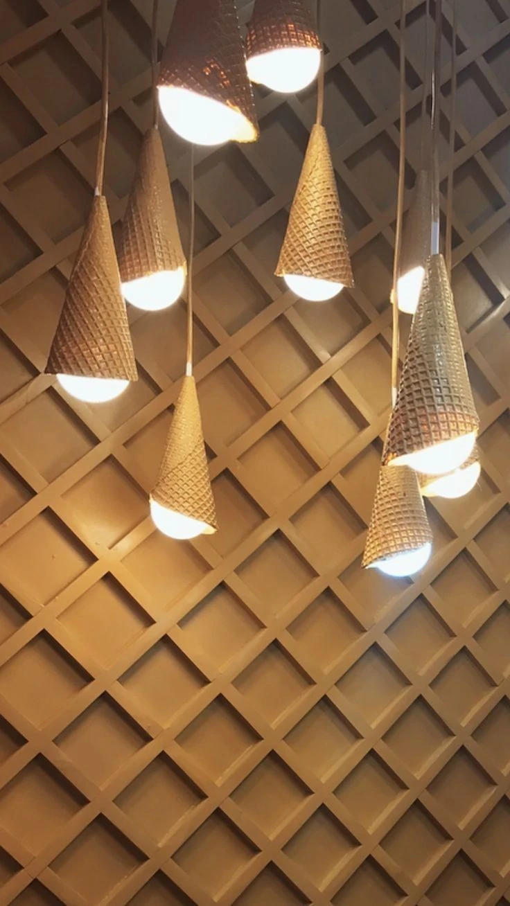 Dondurma Külahı Sarkıt Lamba 6'lı Set