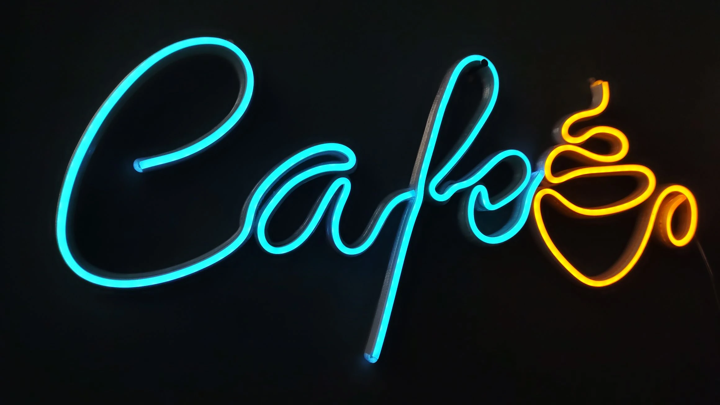 CAFE FİNCAN NEON TABELA