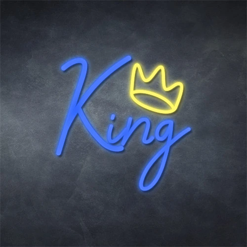 KİNG NEON TABELA