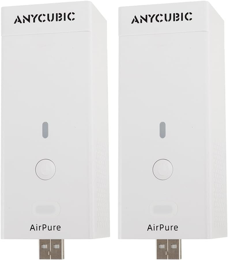Anycubic Plug-in Mini Purifier 2’li Set – Photon Mono 4/4 Ultra, Mono M7/M7 Pro/M7 Max & M3 Premium Uyumlu