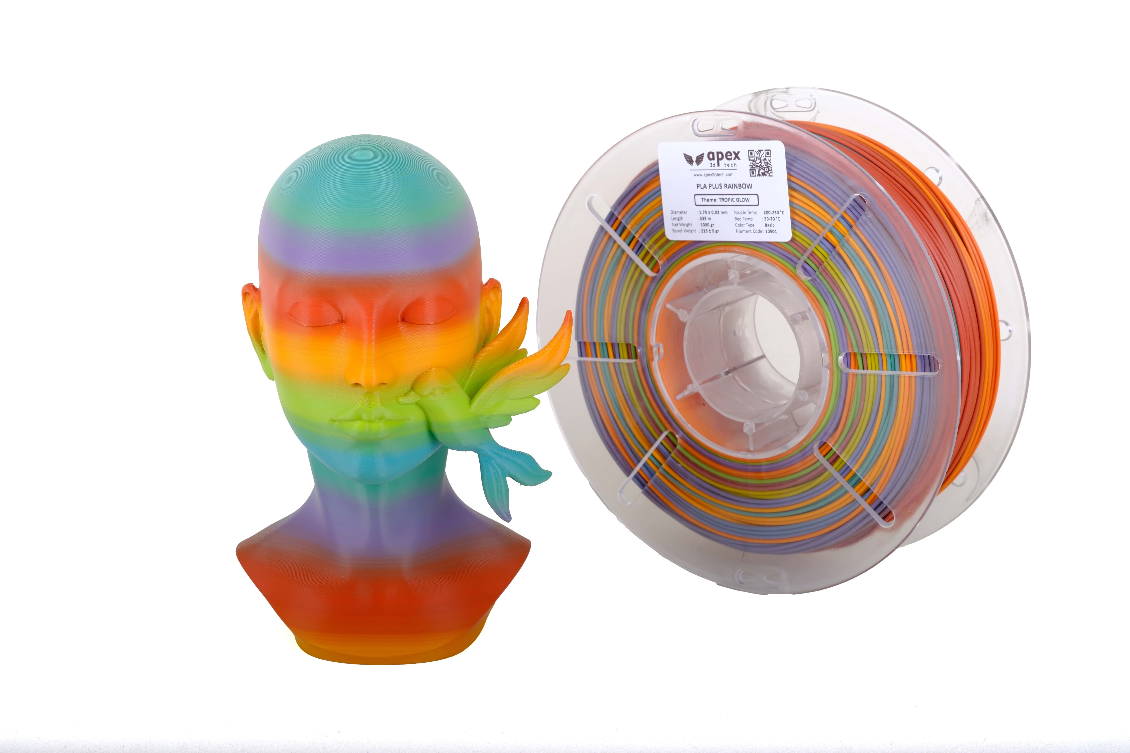 Apex3D PLA Plus Rainbow