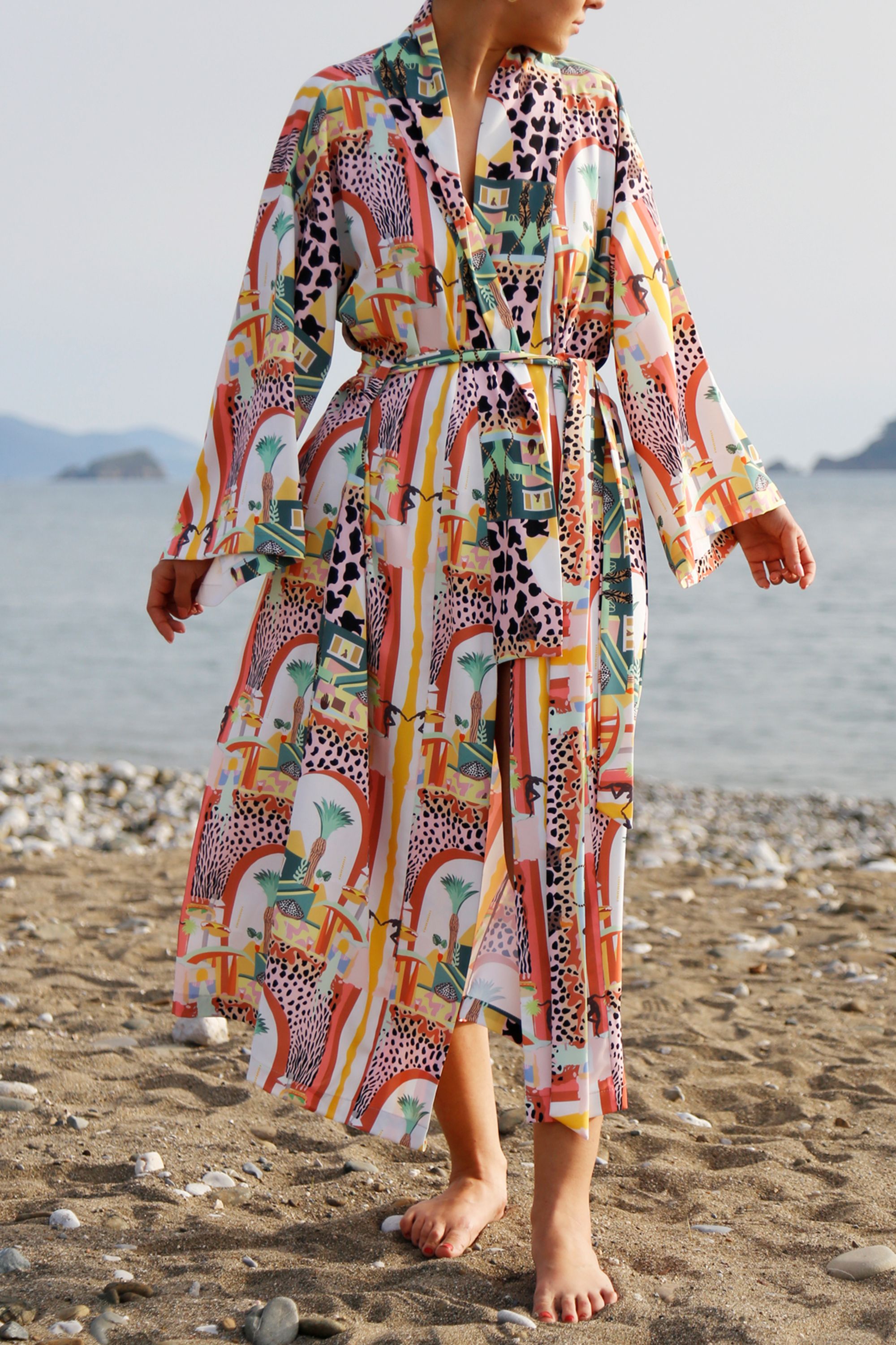 Powder Desert Kimono