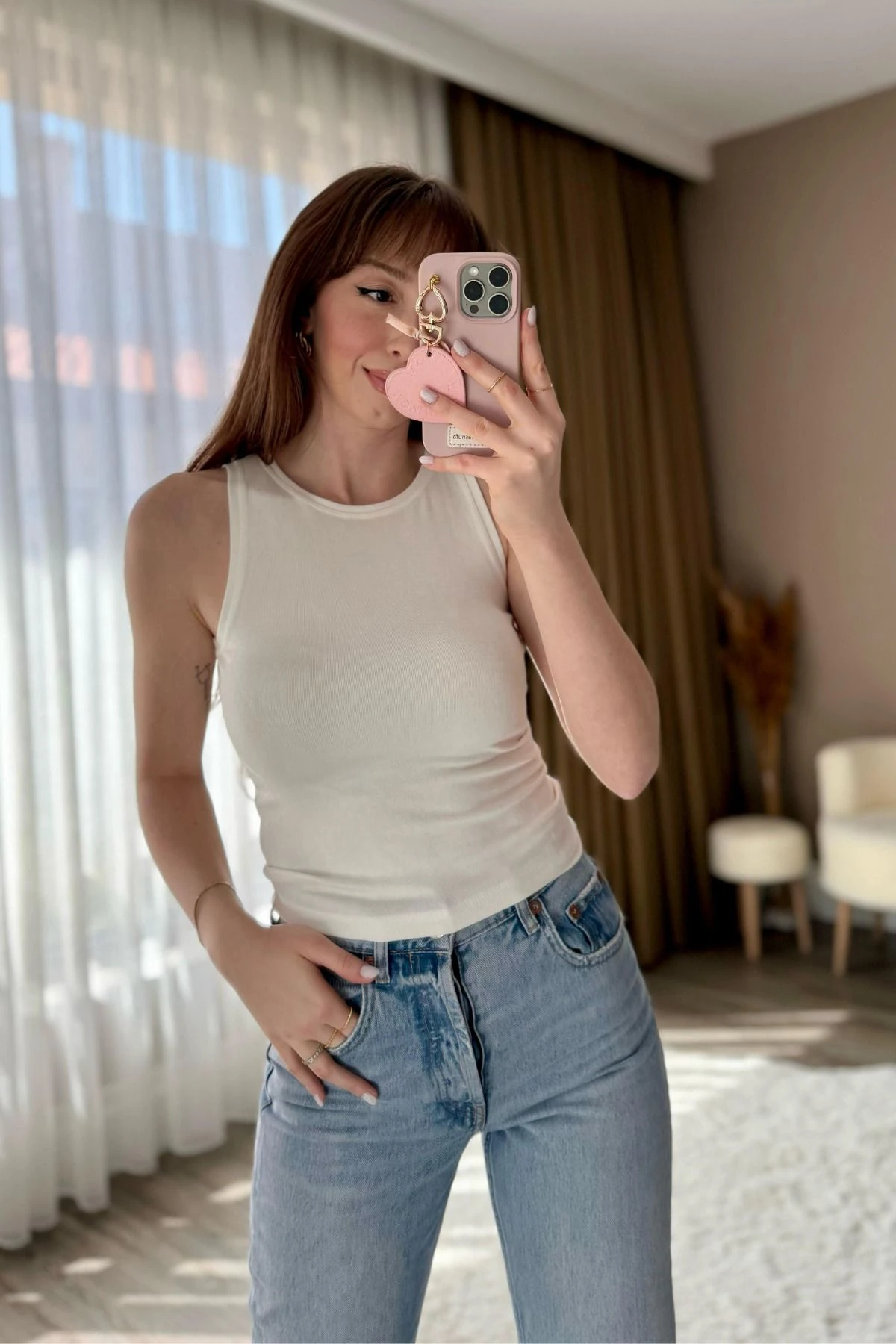 Ribana Kumaş Kolsuz Atlet