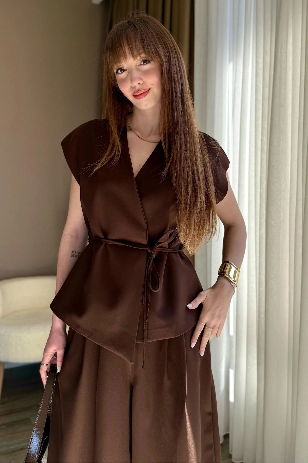 Ipli Yelek Pantolon Takım