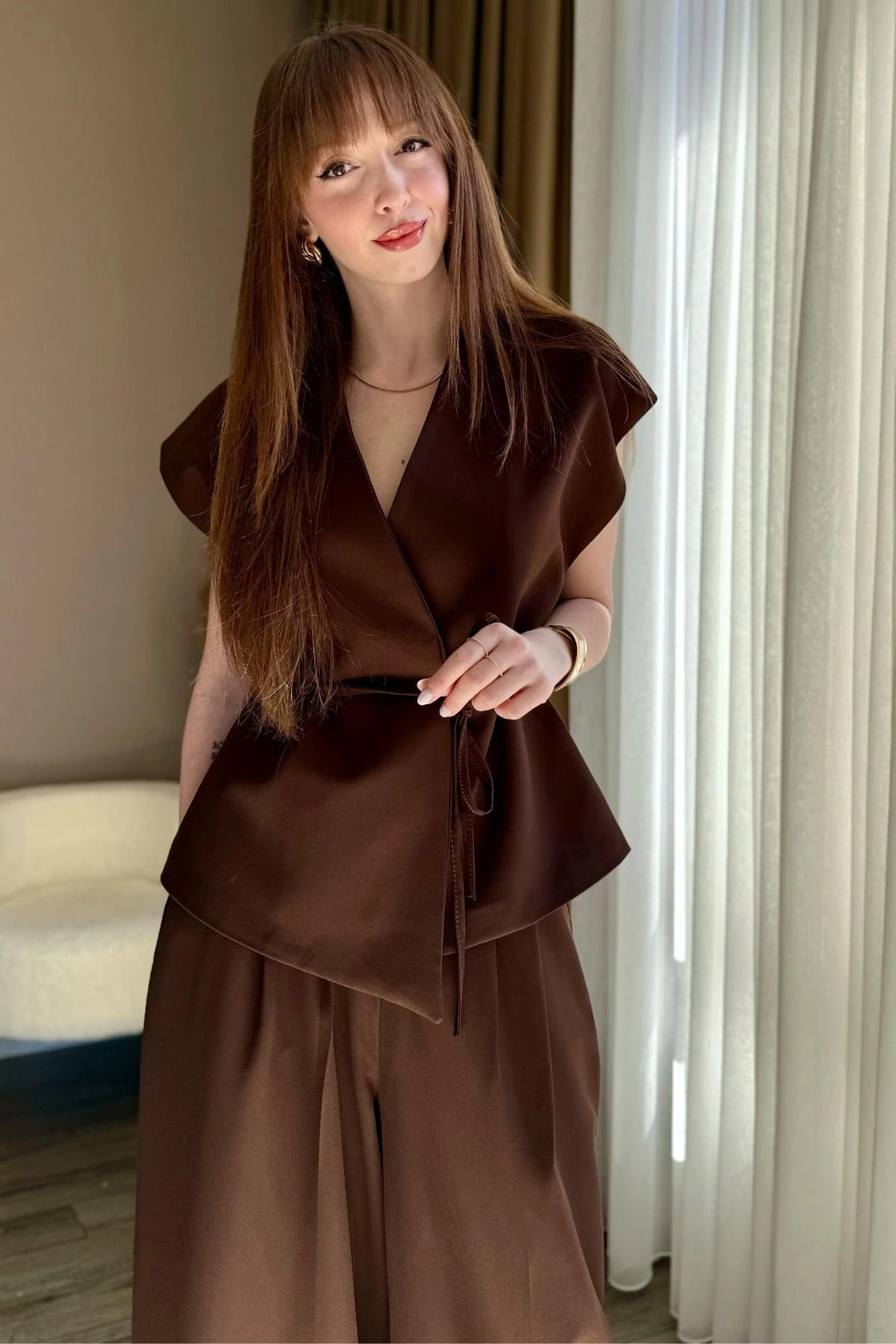 Ipli Yelek Pantolon Takım