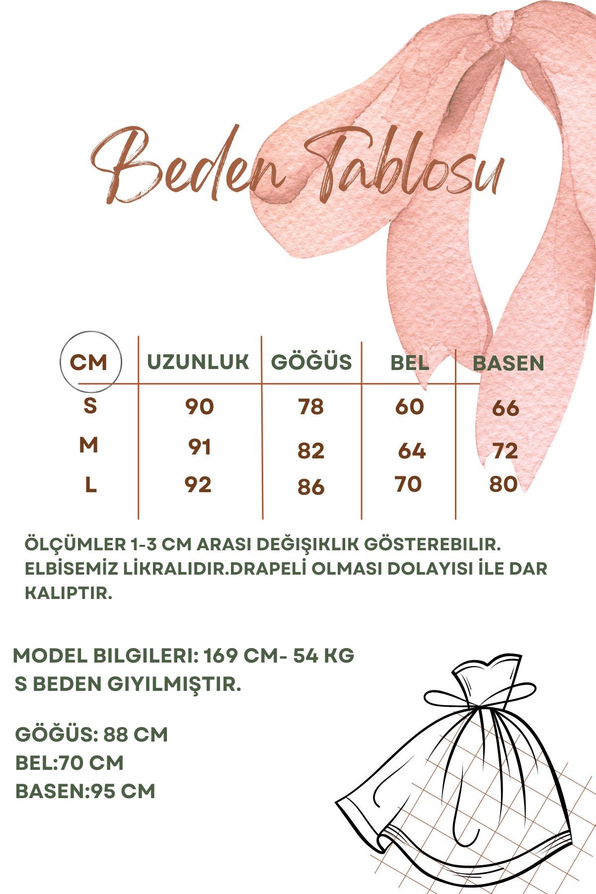 Drapeli Mini Kırmızı Bordo Elbise