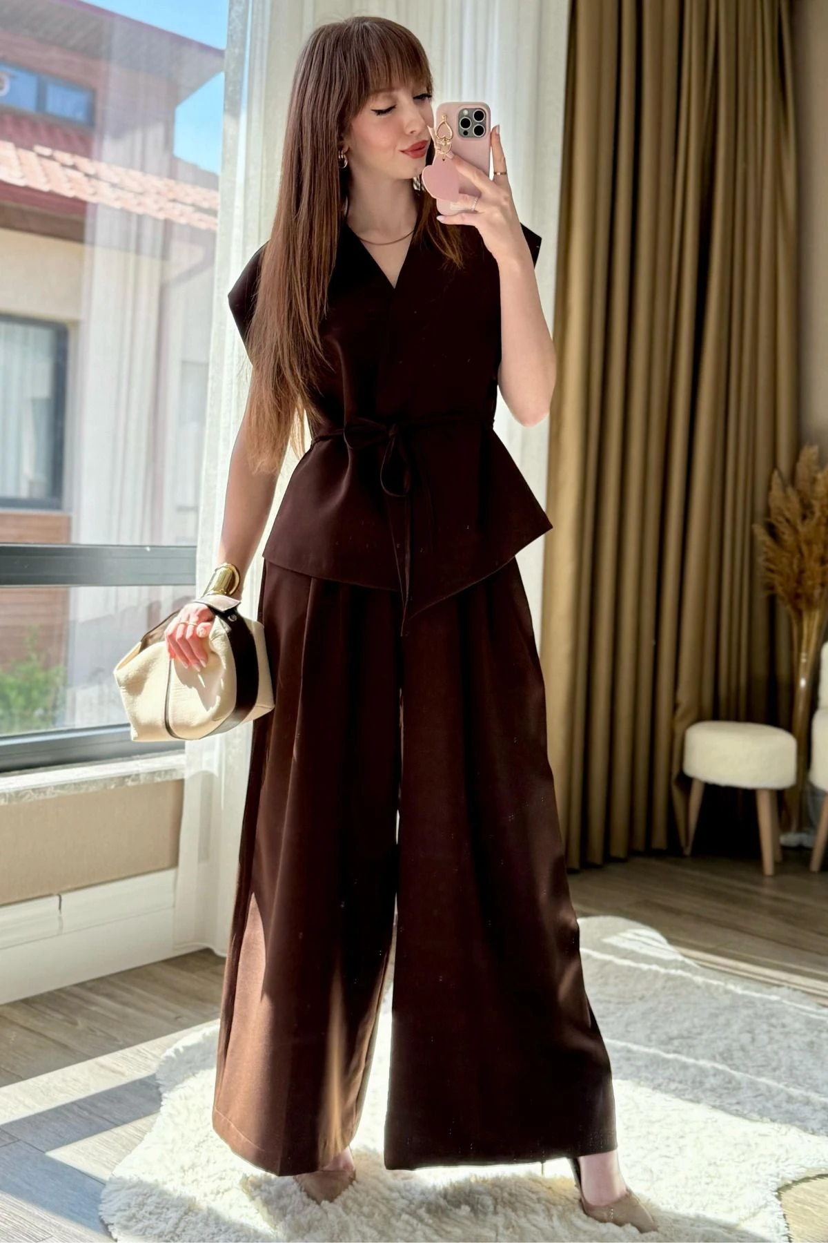 Ipli Yelek Pantolon Takım