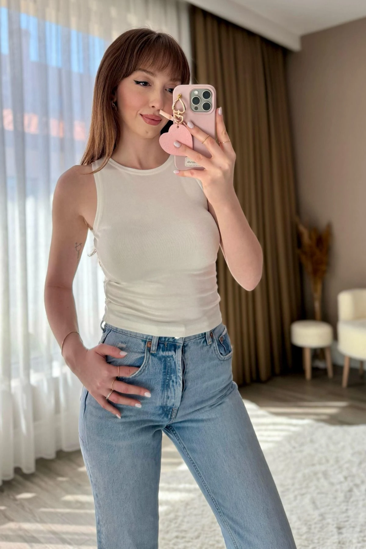 Ribana Kumaş Kolsuz Atlet