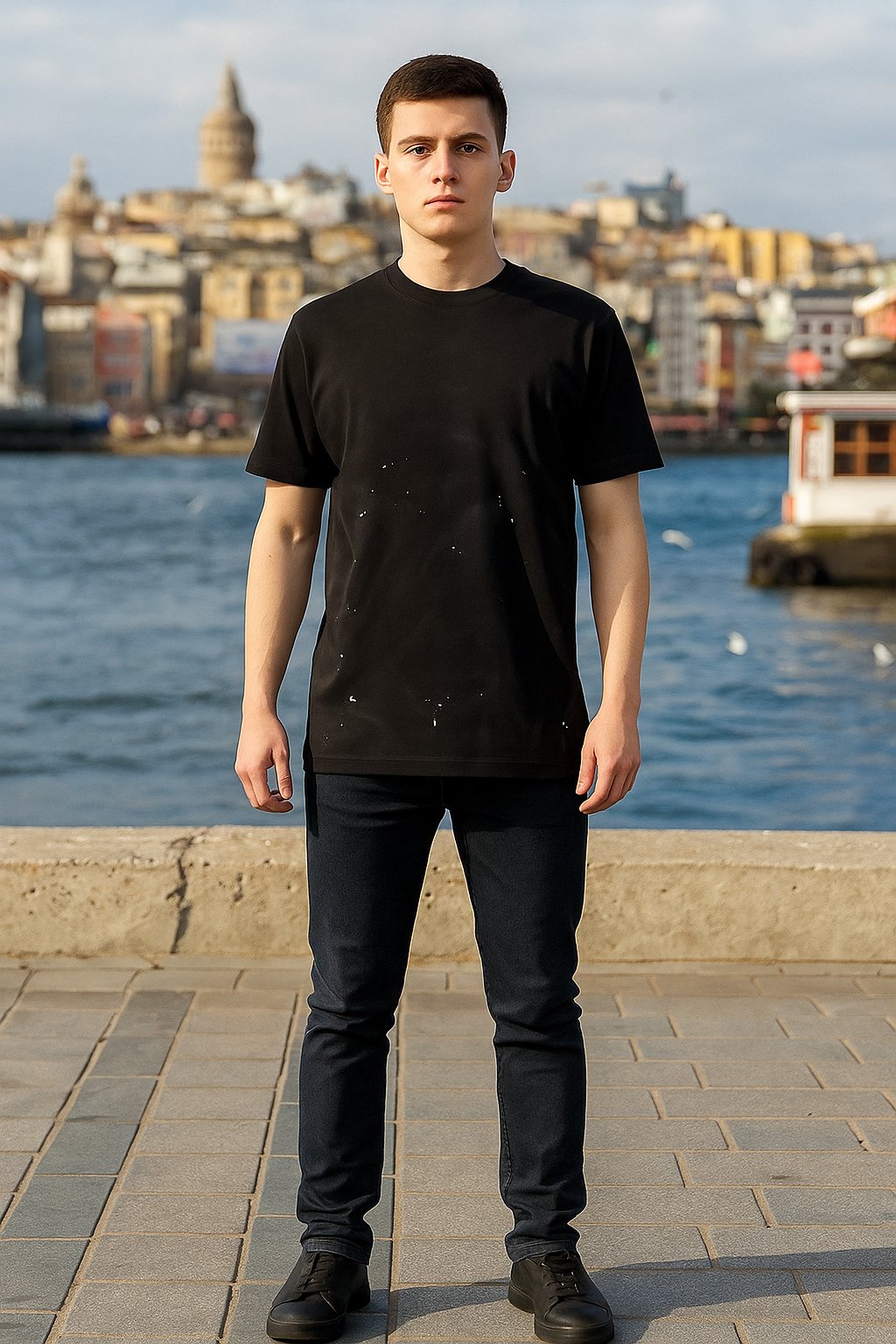 Baskılı Erkek T-Shirt ( 5'li Seri )