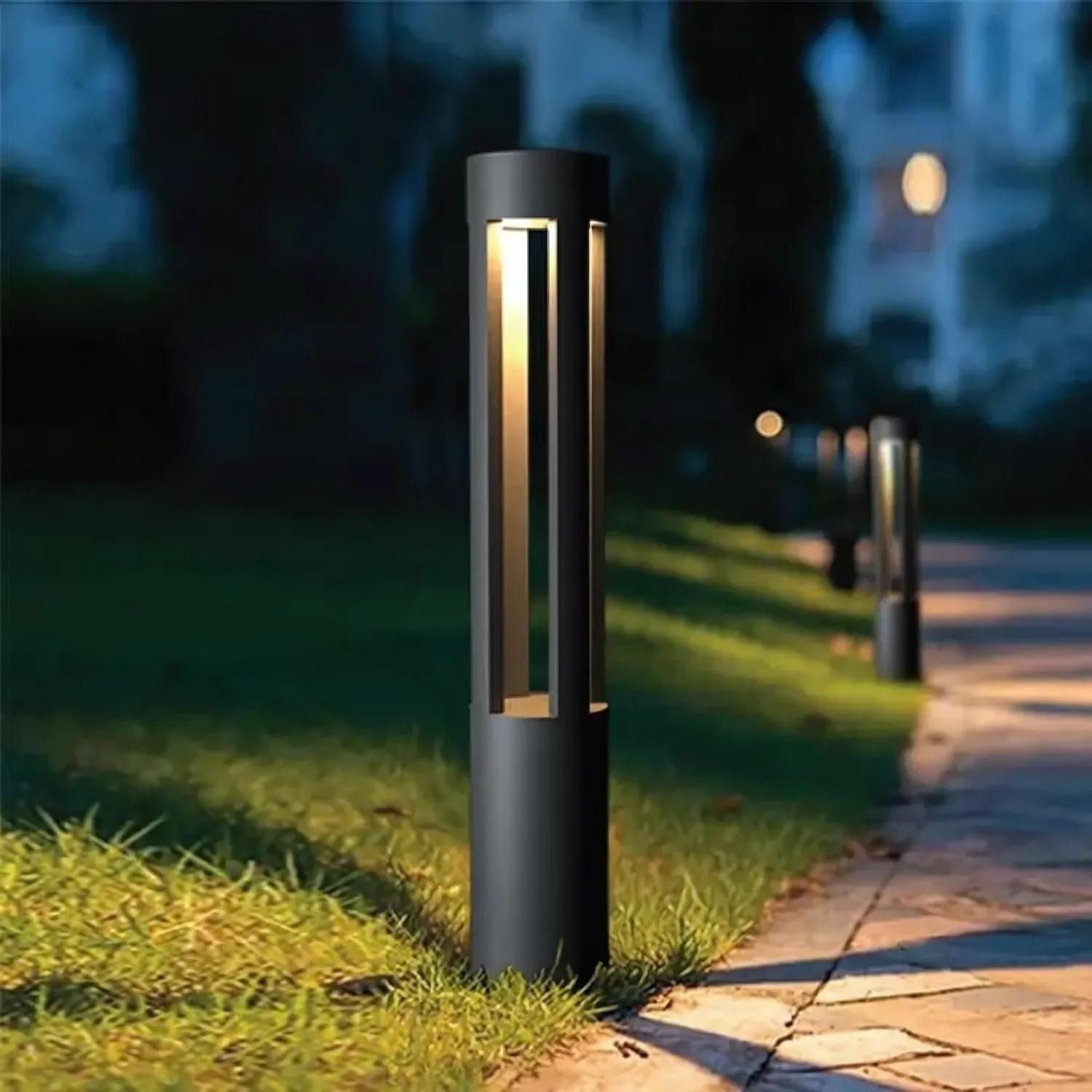 Curve Alüminyum Bahçe Aydınlatması Bollard