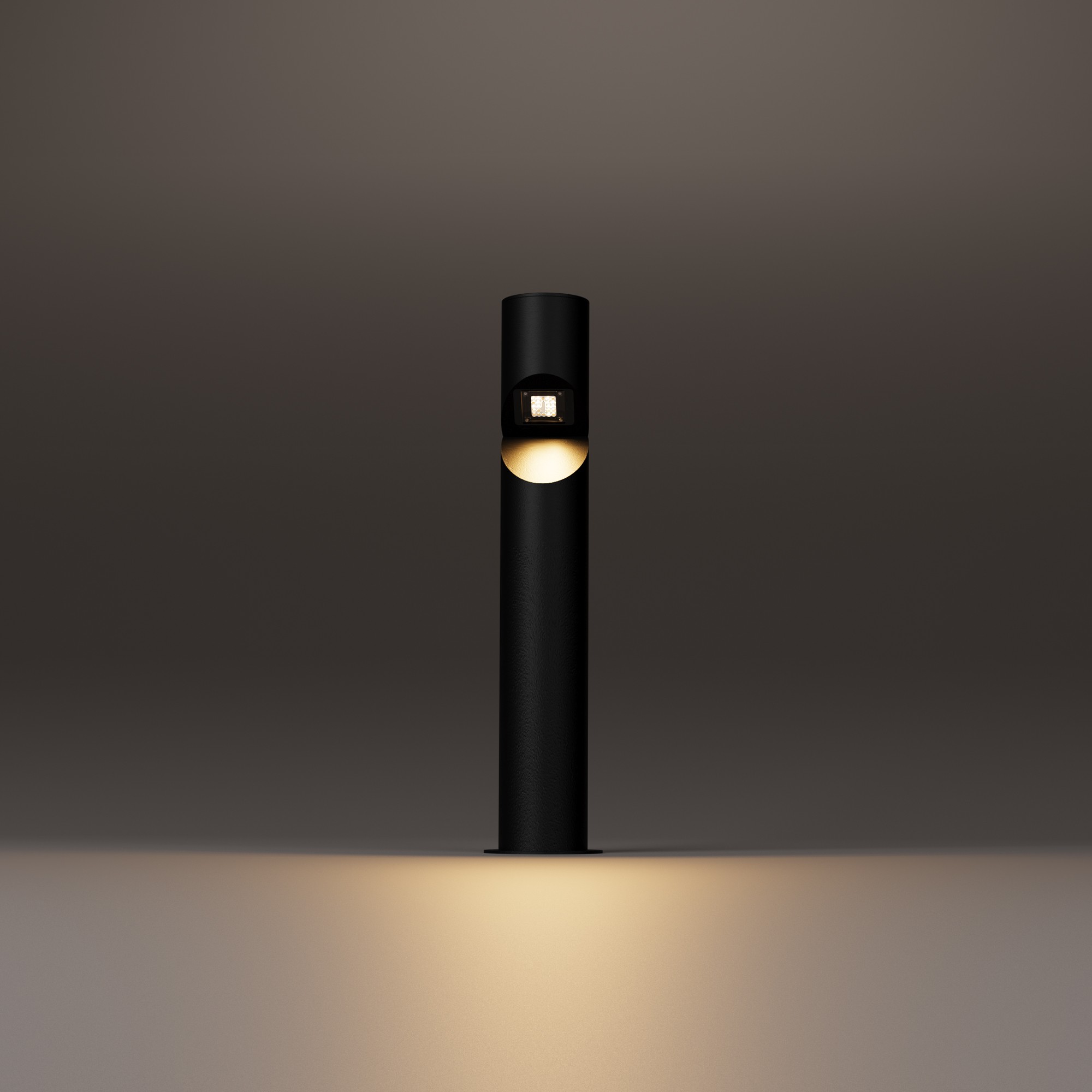 Liva Alüminyum Modern Oval Bahçe Aydınlatması