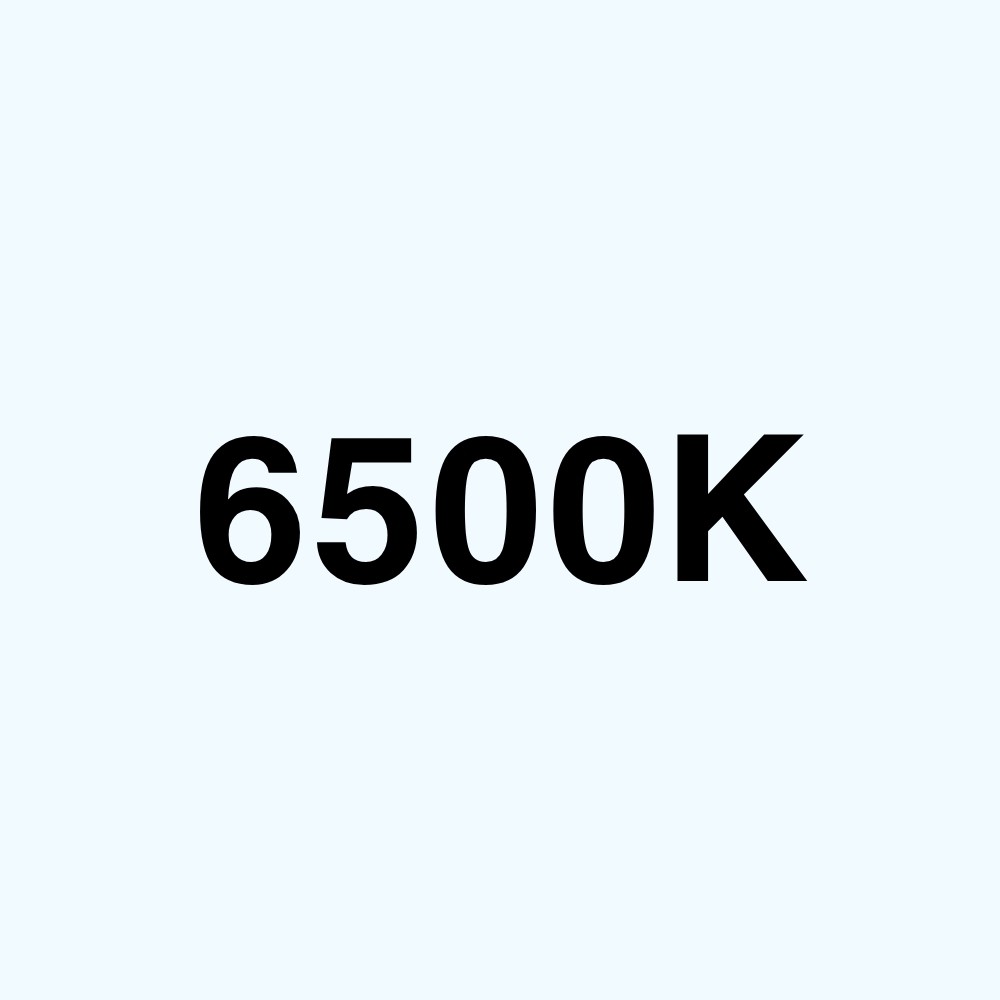 6500K