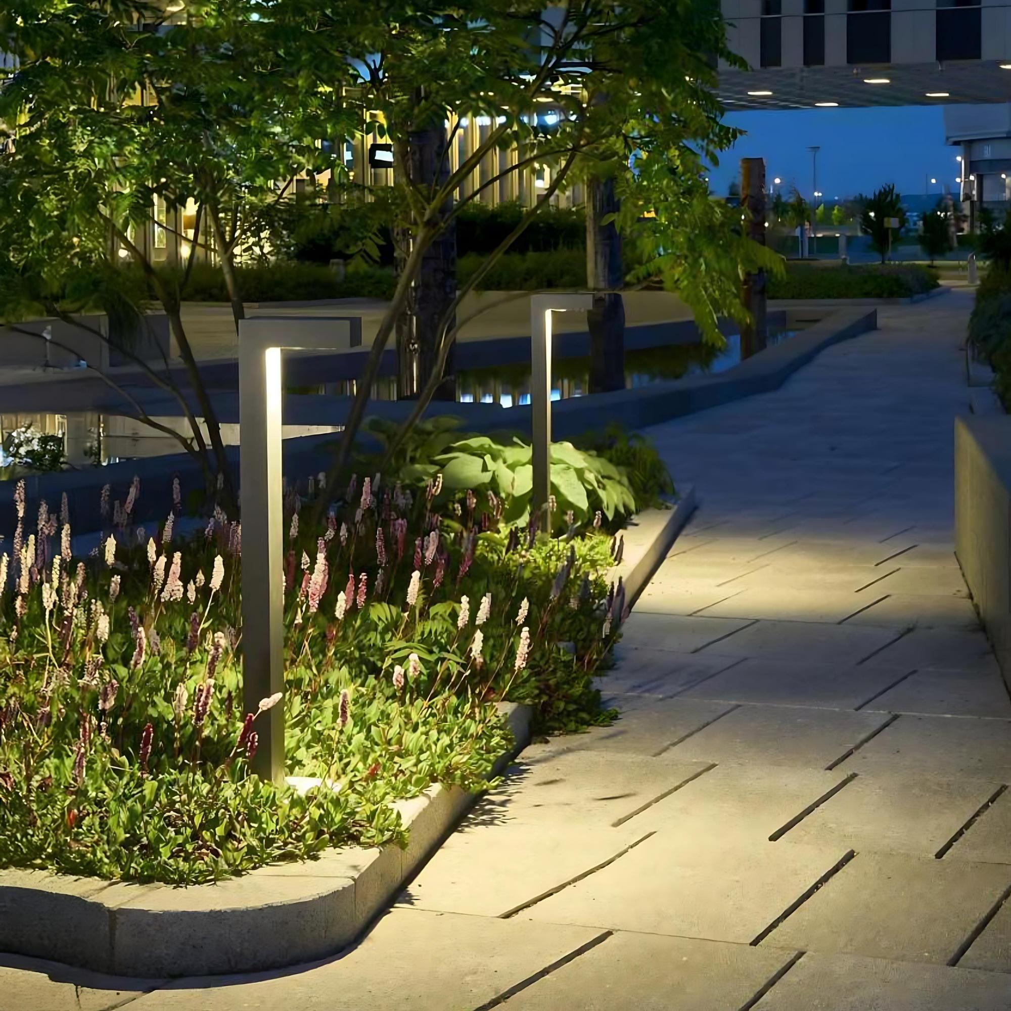 Nova Alüminyum Bahçe Peyzaj Aydınlatması Bollard Aydınlatma