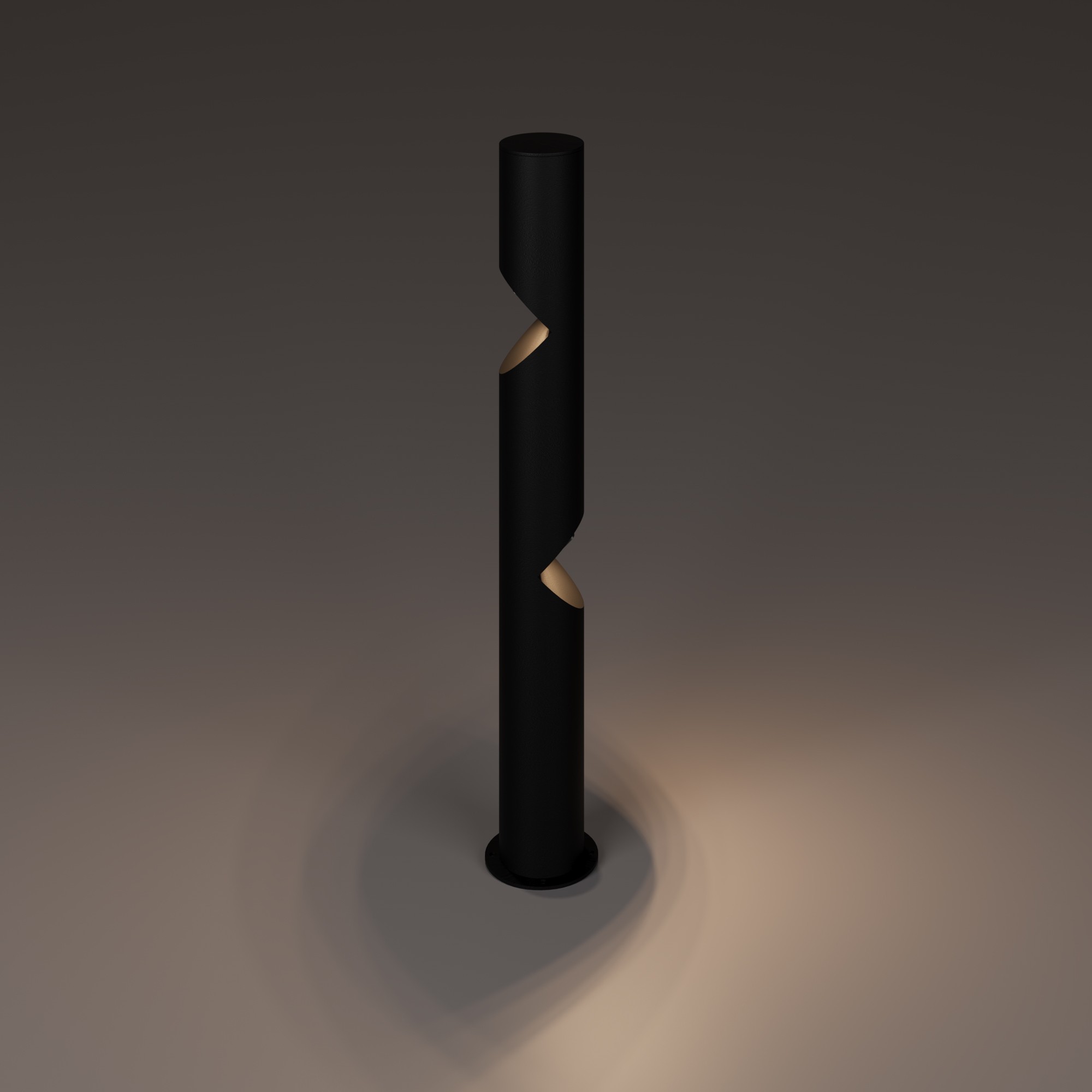 Liva Alüminyum Modern Oval Bahçe Aydınlatması - 100 CM