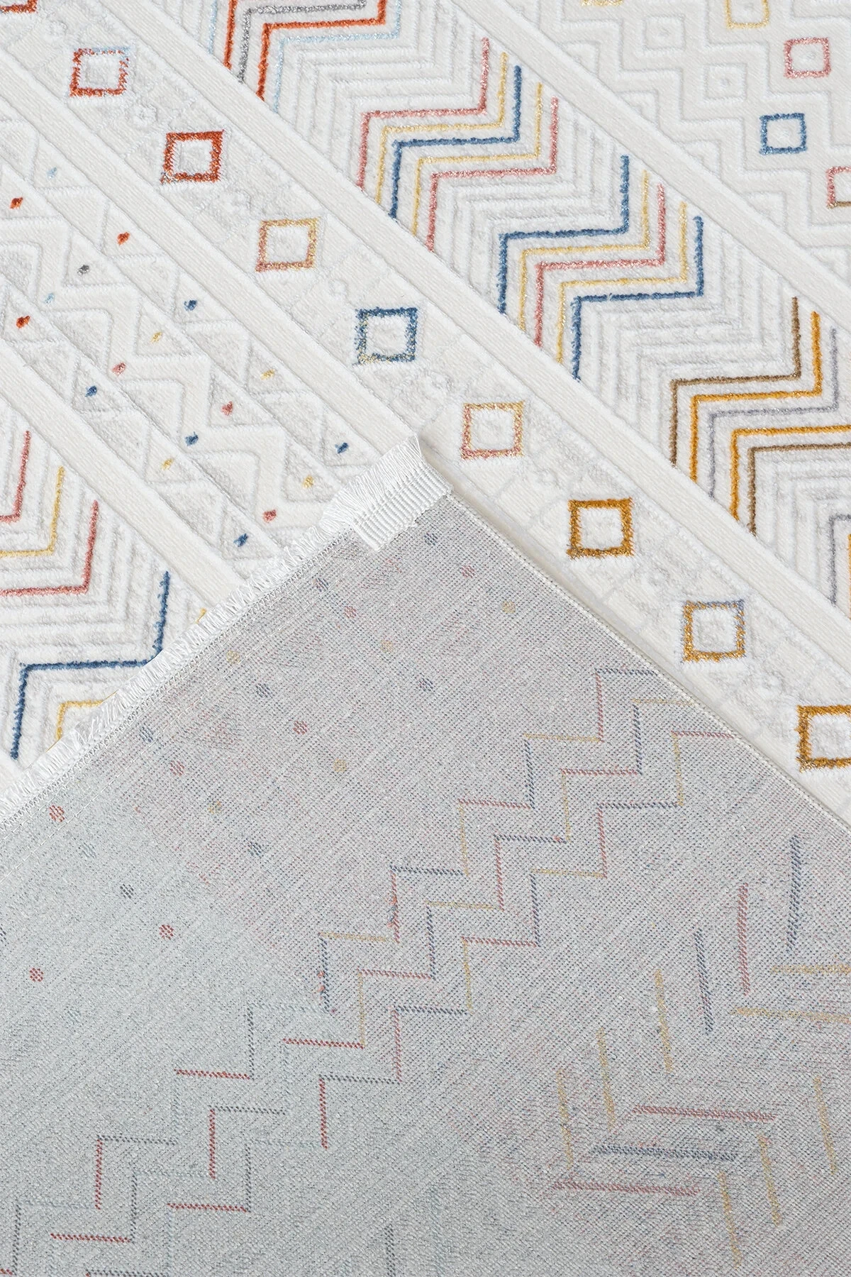 Yıkanabilir Antialerjik Kaymaz Taban Renkli Koridor Salon Halısı