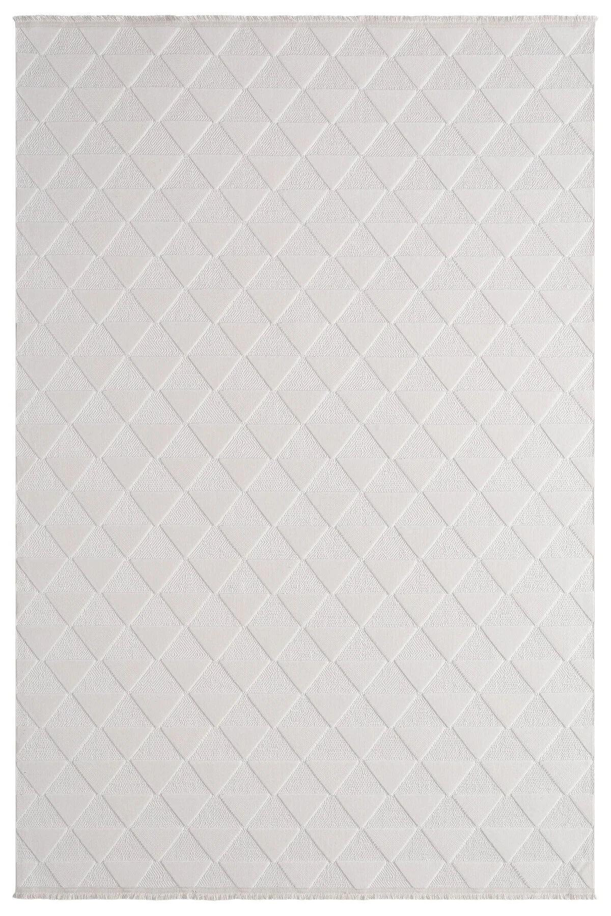 Yumuşak Dokulu Yıkanabilir Modern Üçgen Desen İskandinav Halı