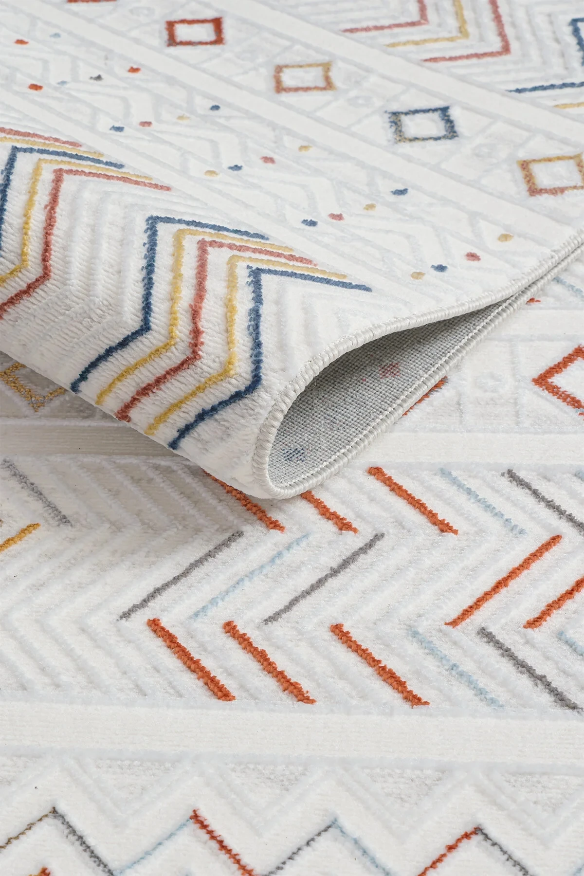 Yıkanabilir Antialerjik Kaymaz Taban Renkli Koridor Salon Halısı