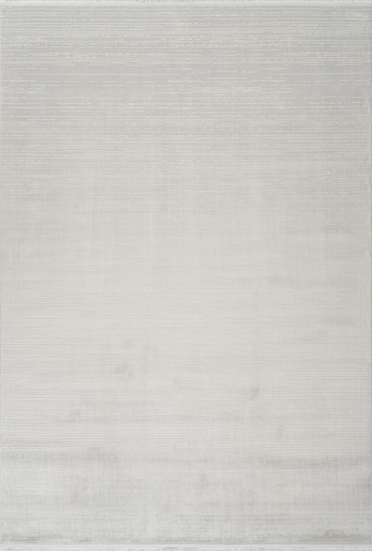 Düz ve Şık Desen, Yıkanabilir, Kaydırmaz, Toz Tutmaz Kadife Halı - Beyaz