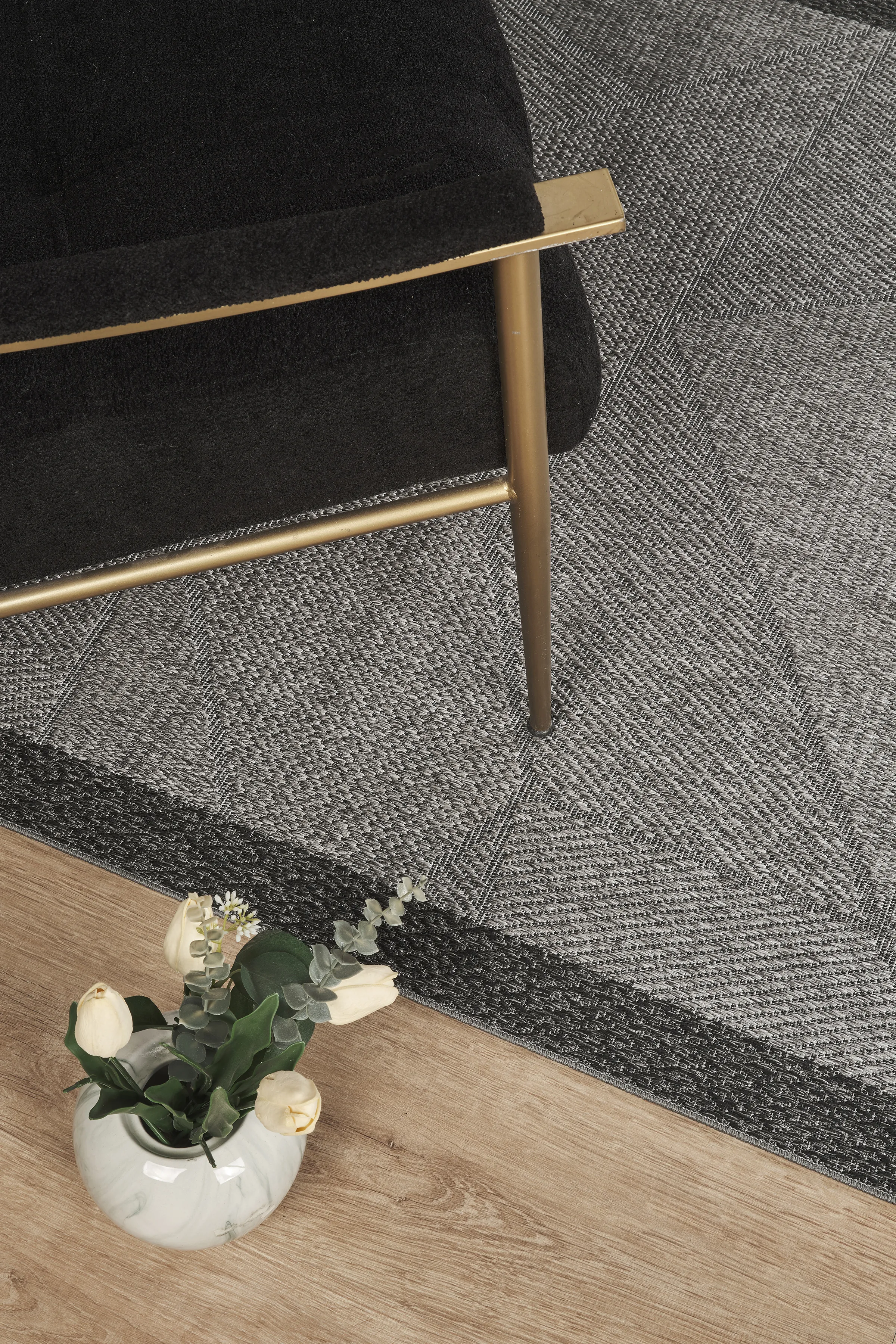 Jüt Sisal Halı Yolluk – Leke Tutmaz, Kaymaz Tabanlı, Bordürlü Mutfak ve Koridor Halısı