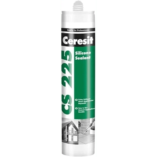 CERESİT Şefaf & Beyaz Silikon 280gr ( 25ad ) 