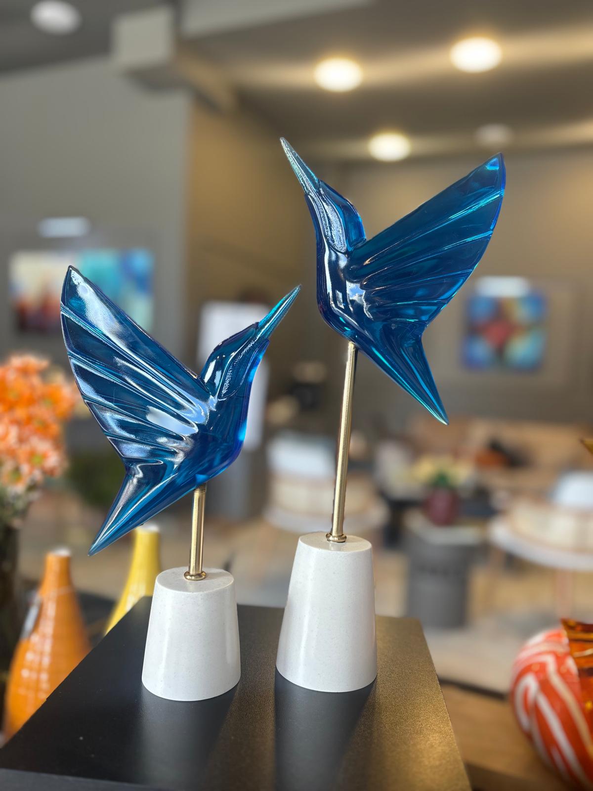 sinek kuşu reçine obje