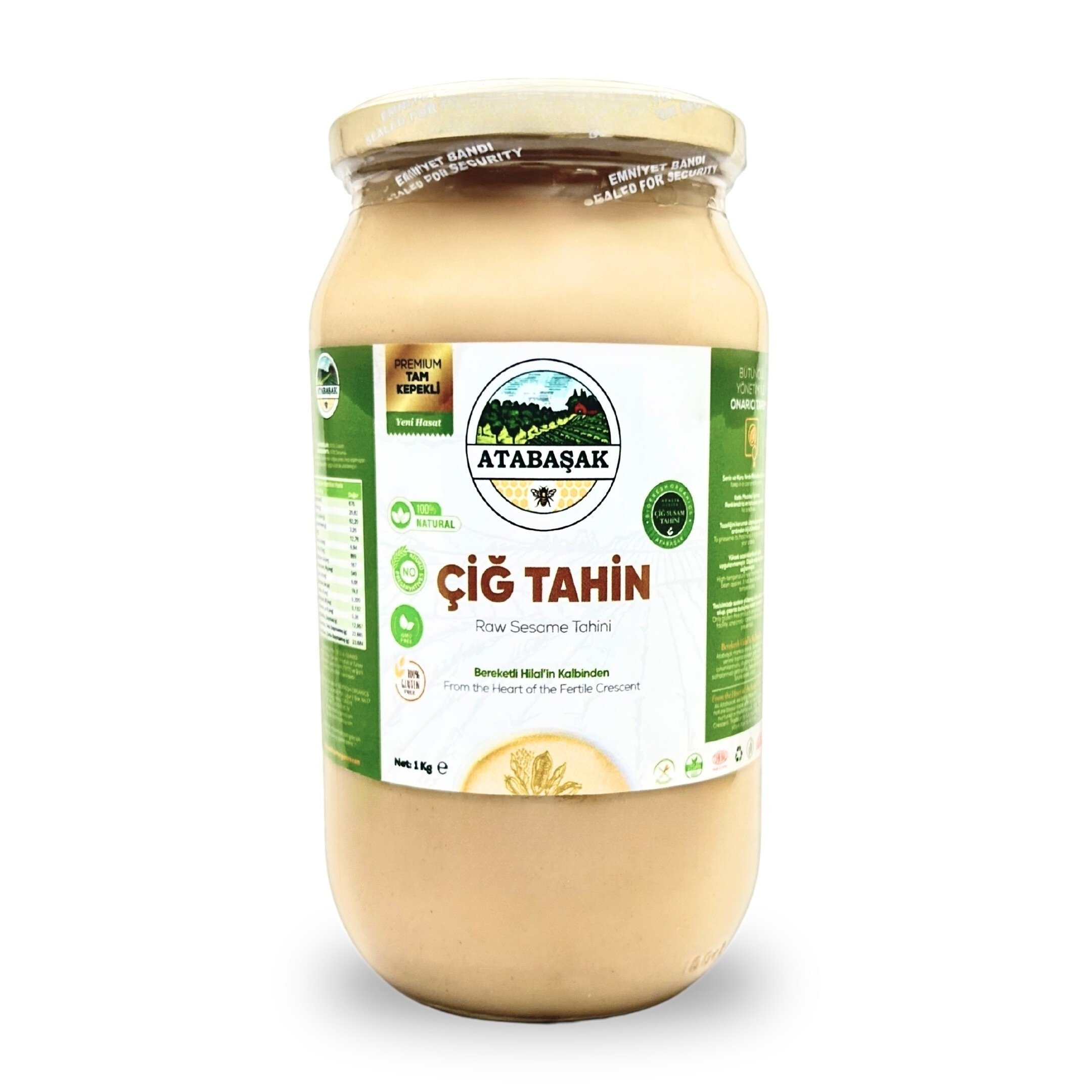 Doğal Atalık Özberk Çiğ Susam Tahini