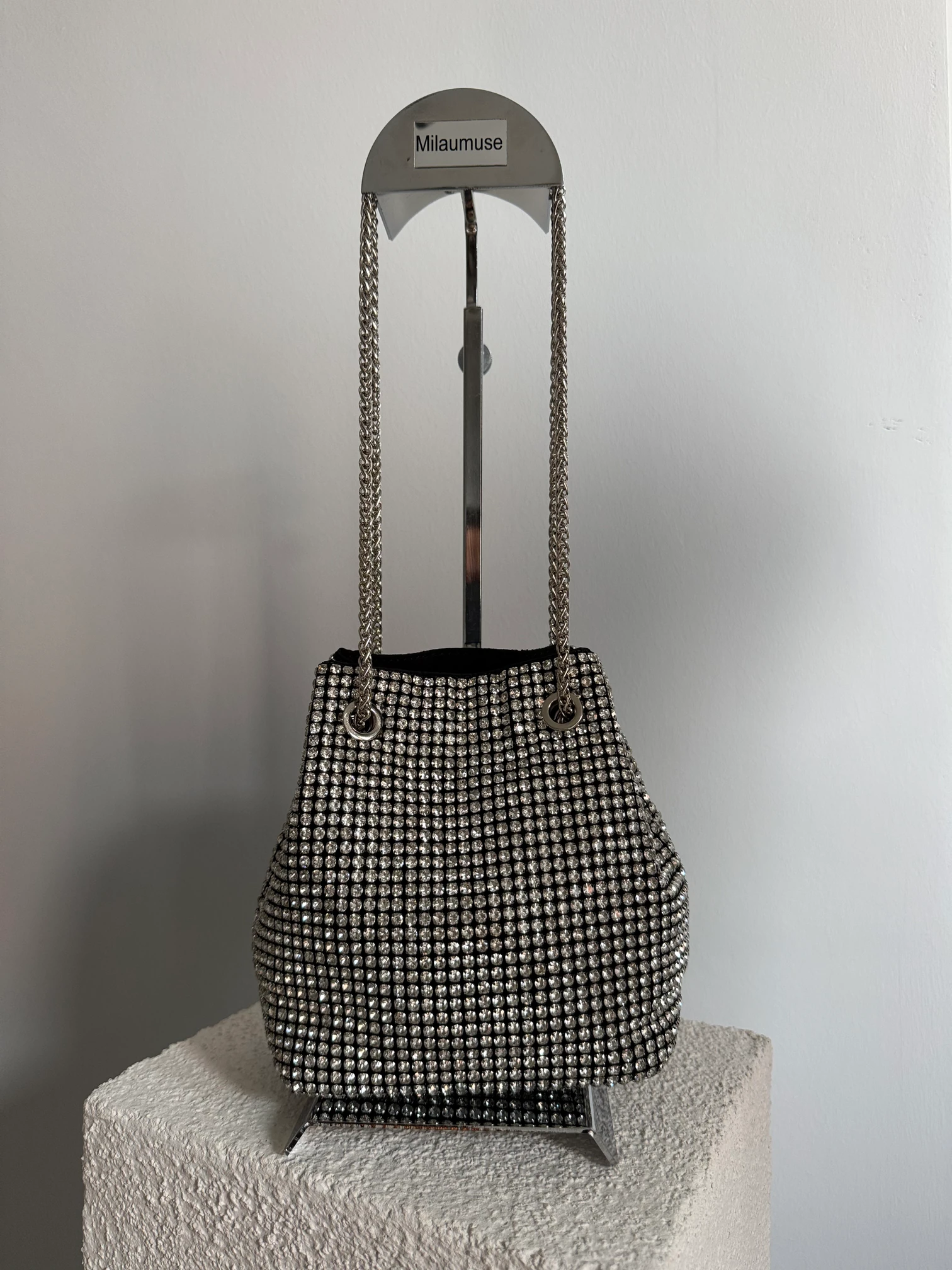 Trania  Taşlı Premium Gece  Bayan Çantası 