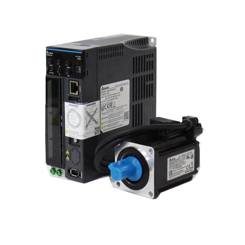 Delta ASDA-B3 Servo Sürücü ve Motor Seti 400W ASD-B3-0421-L+ECM-B3M-20604RS1