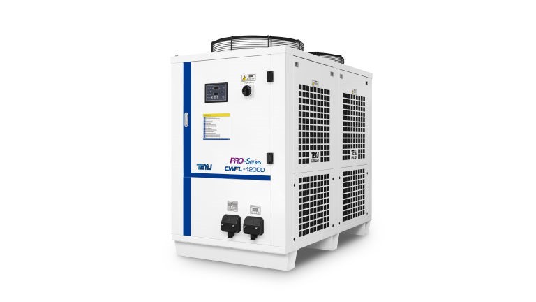 S&A Chiller  Teyu Marka CWFL-12000 Model  12000W /12 kw Lazer Kesim Makineleri İçin Çiller Soğutma ve Isıtma Ünitesi