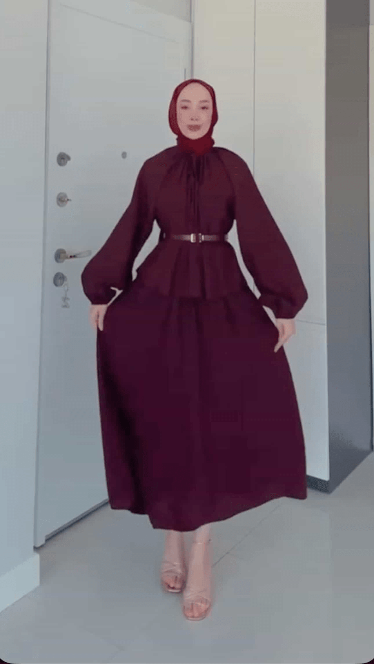 Kemerli Etek Takım