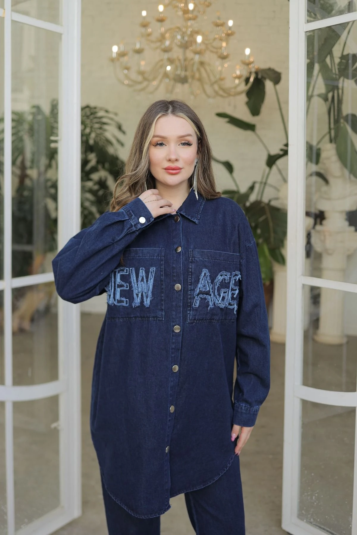 Denim Kot Ceket ve Kot Pantolon